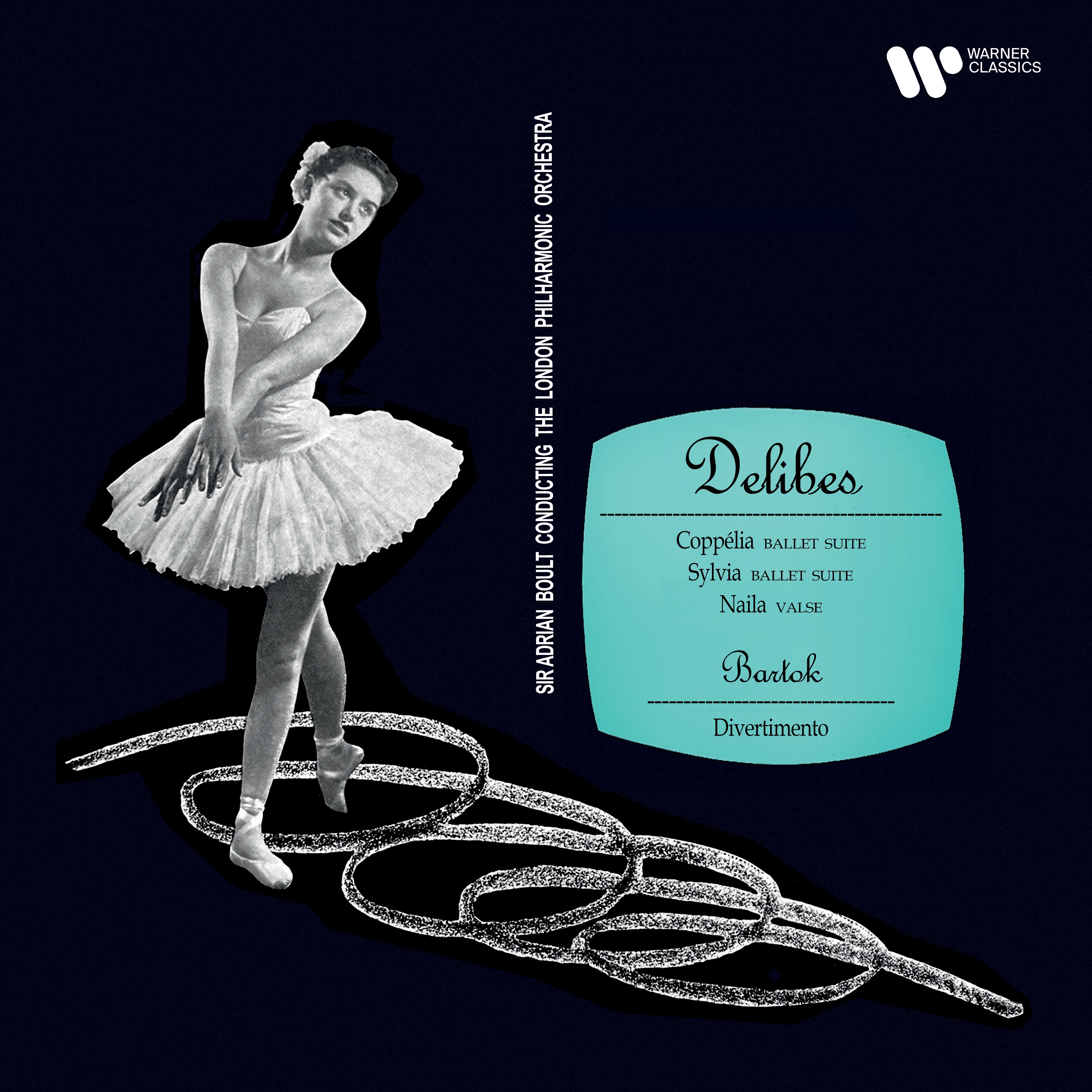 Delibes: Ballet Suites from Coppélia & Sylvia, Valse from Naïla - Bartók: Divertimento, Sz. 113 album cover