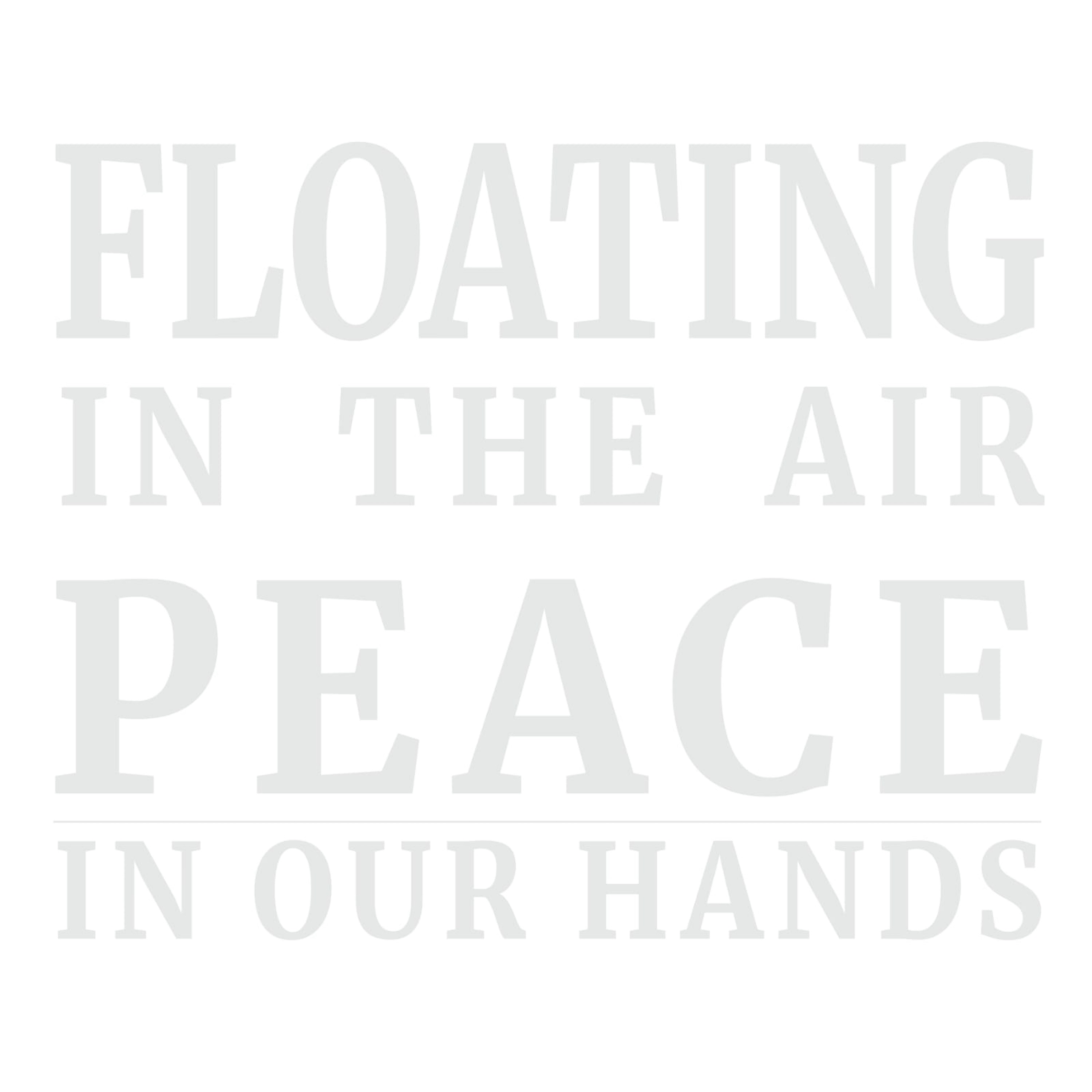 Floating in the air pleace in our hands. A symphony for Peace. (feat. Estrella Morente, Ladan, Shira album cover
