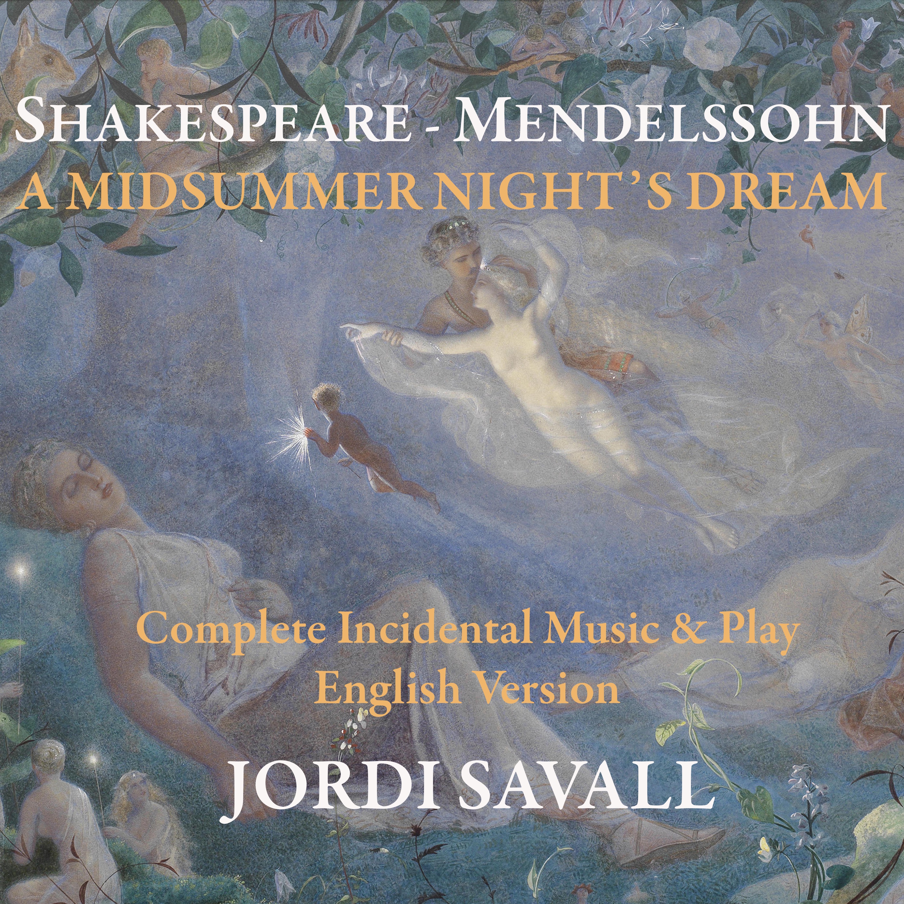 Mendelssohn: A Midsummer Night's Dream album cover