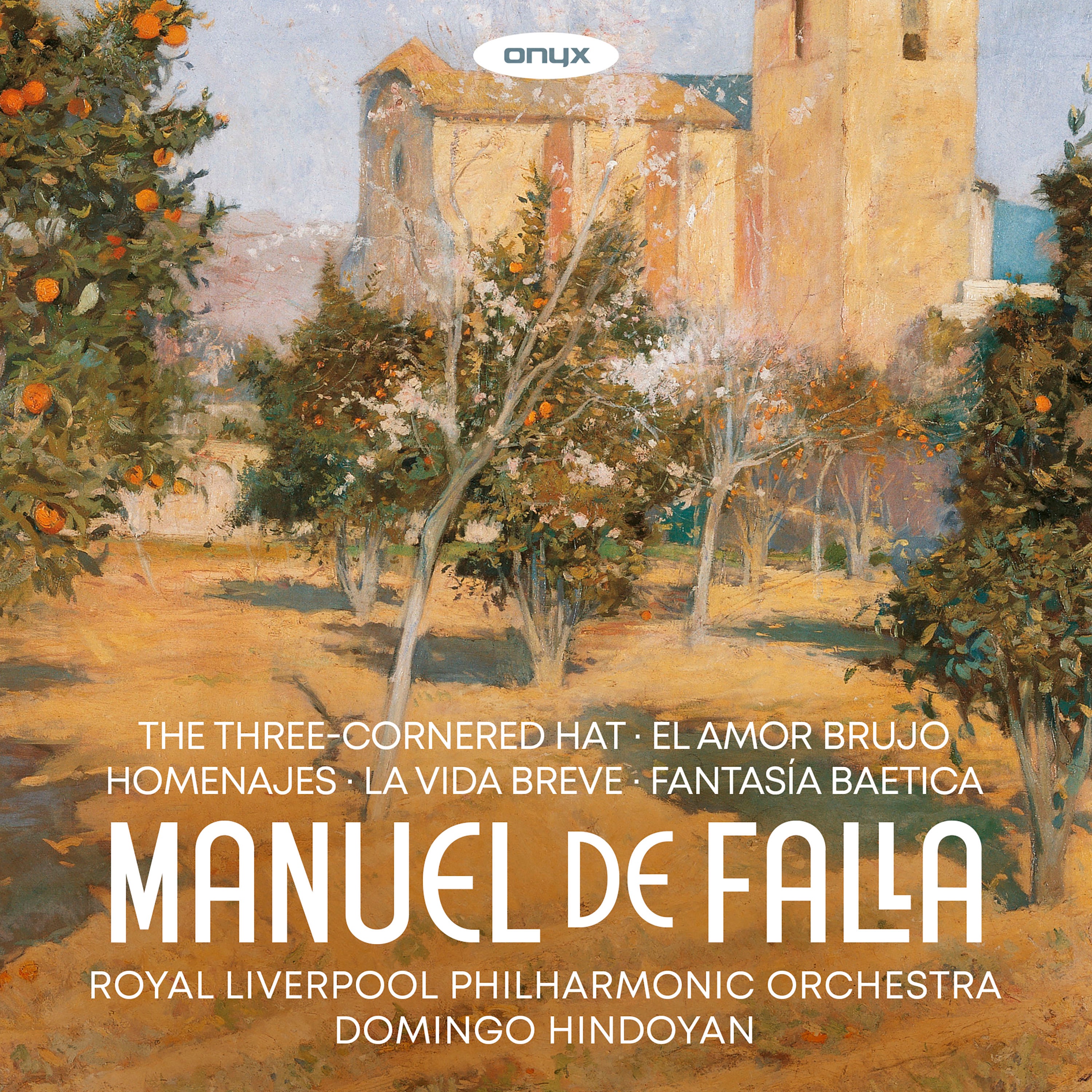 Manuel de Falla album cover