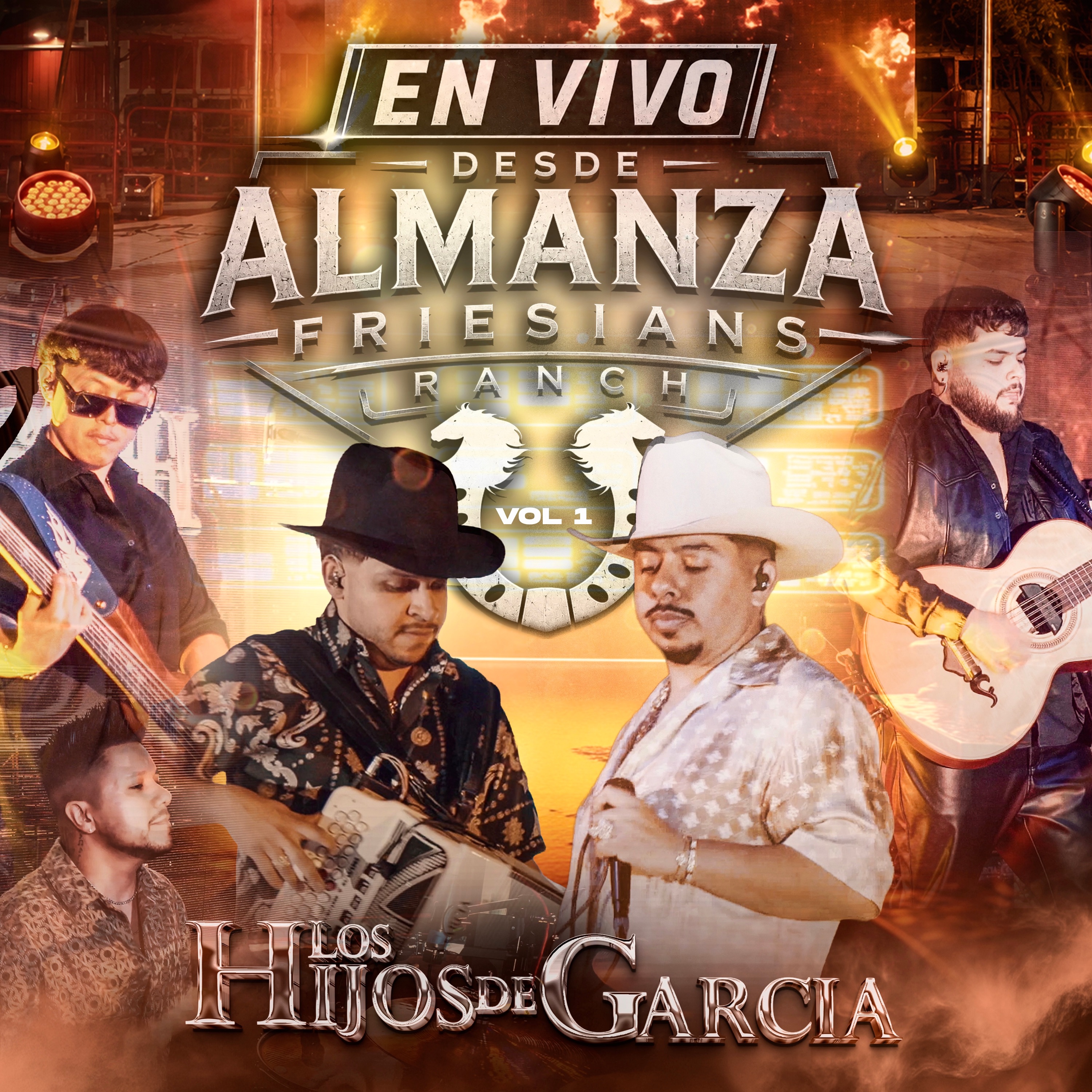 En Vivo Desde Almanza Friesians Ranch, Vol. 1 album cover