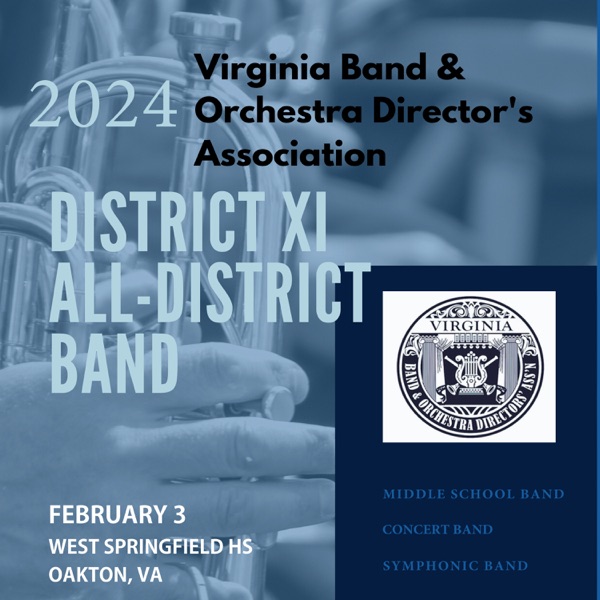VBODA District XI All-District Band 2024 (Live) album cover