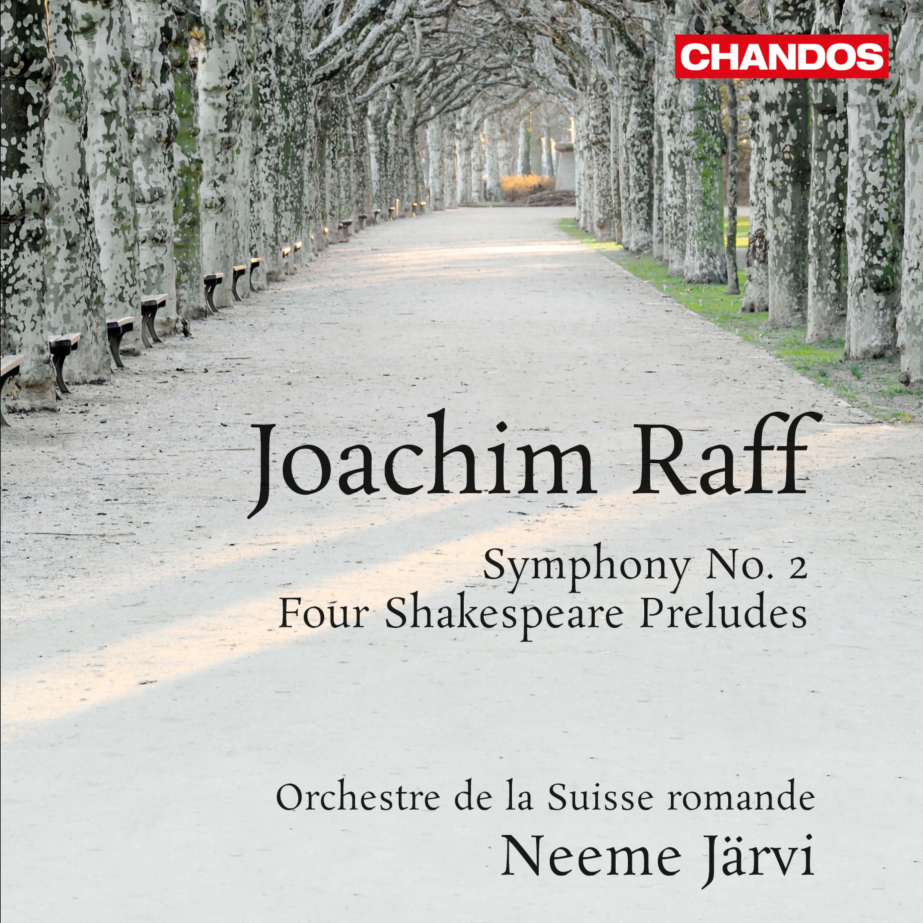 Raff: Symphony No. 2 & Four Shakespeare Preludes album cover