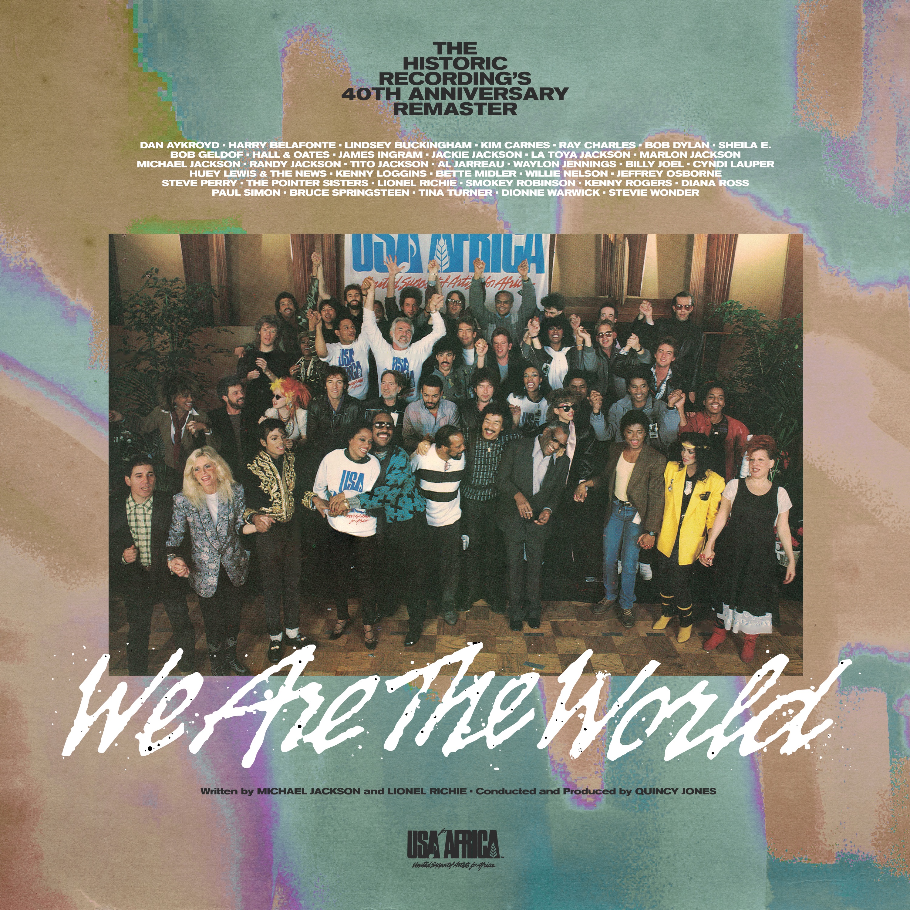 We Are The World (Remastered) [feat. Al Jarreau, Anita Pointer, B. Midler, Billy Joel, Bob Dylan, Bo album cover