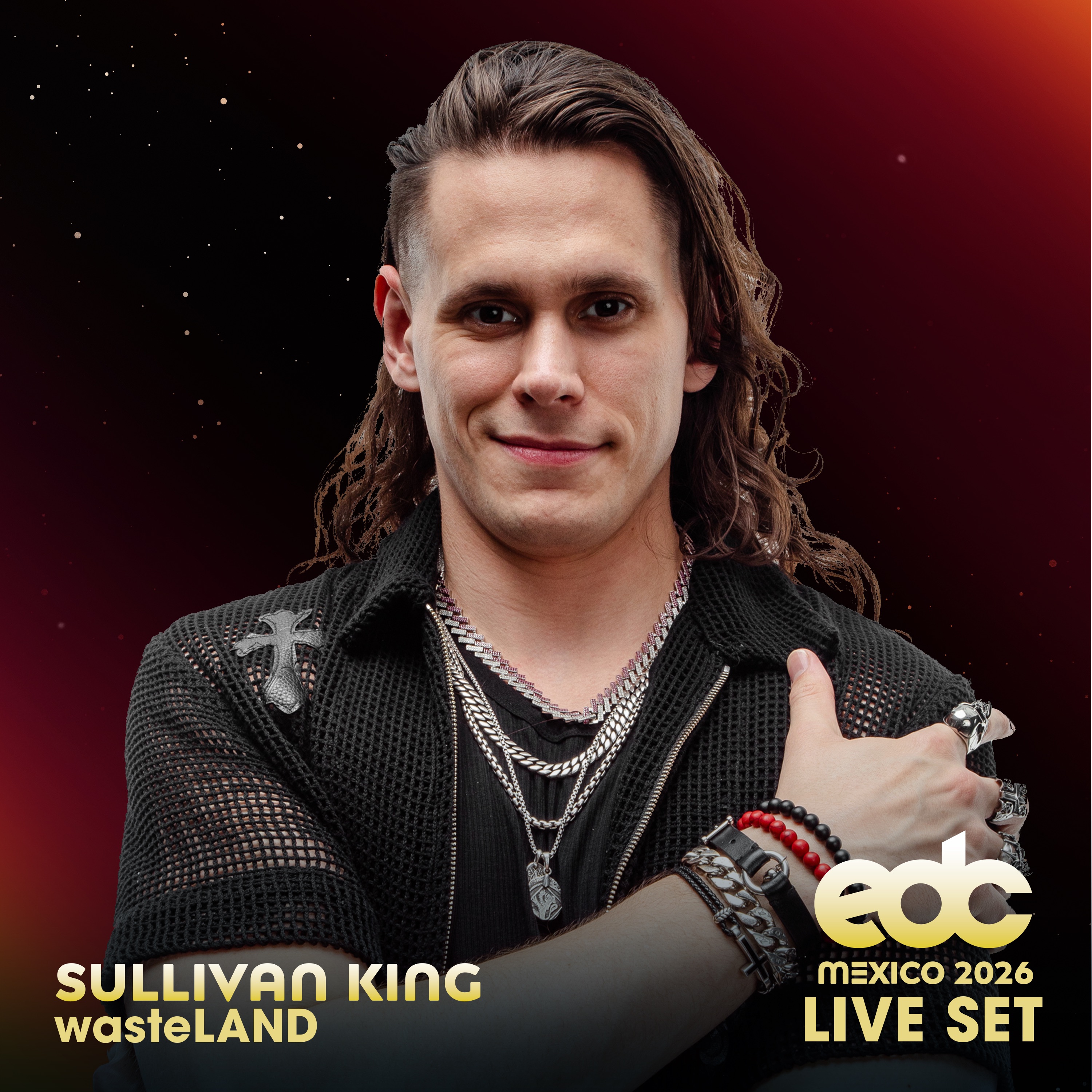 Sullivan King at EDC Mexico 2026: Wasteland Stage (DJ Mix) album cover