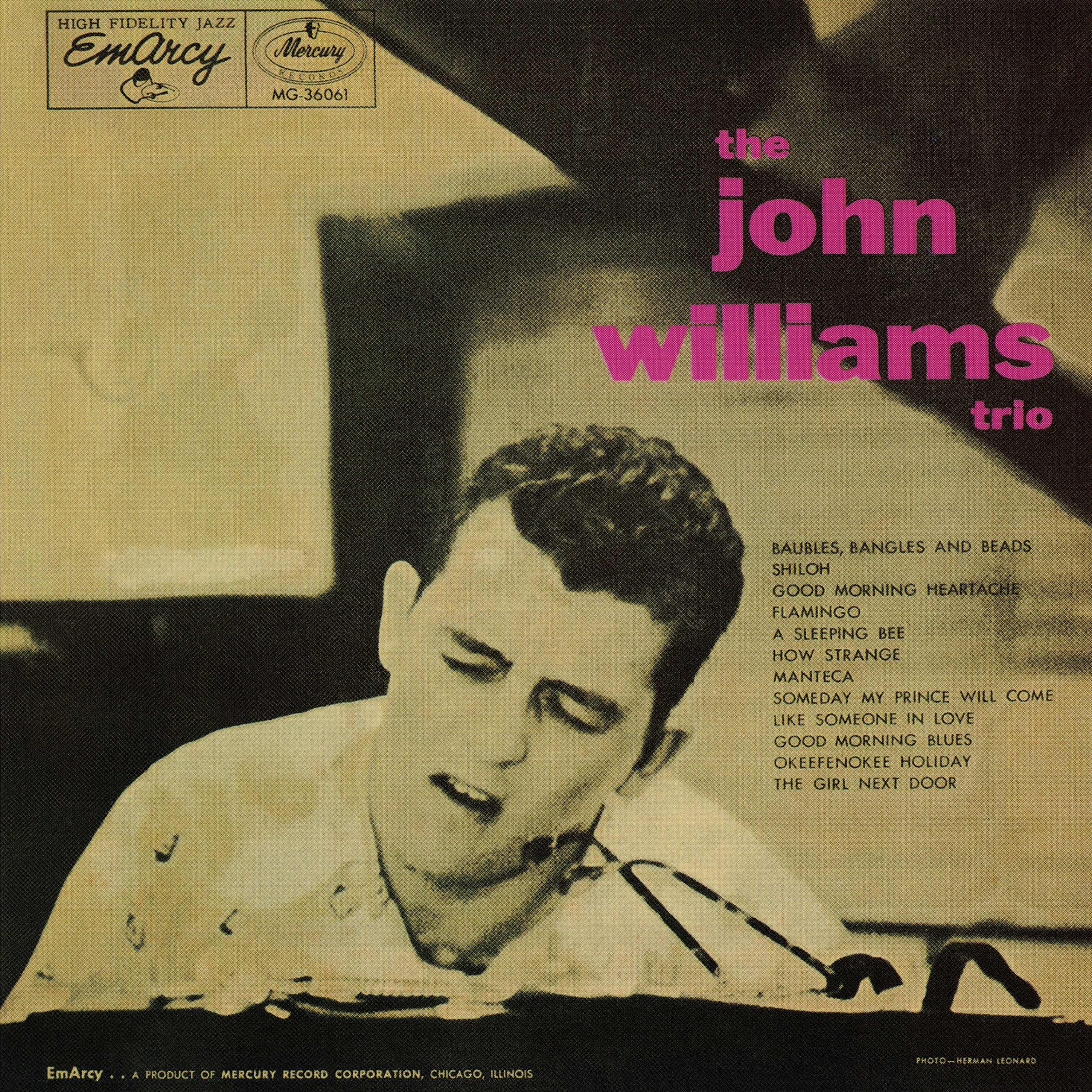 The John Williams Trio album cover