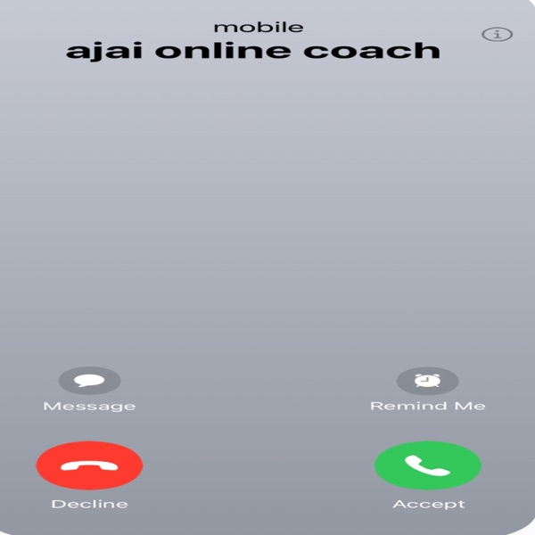 coach ajai - Single album cover
