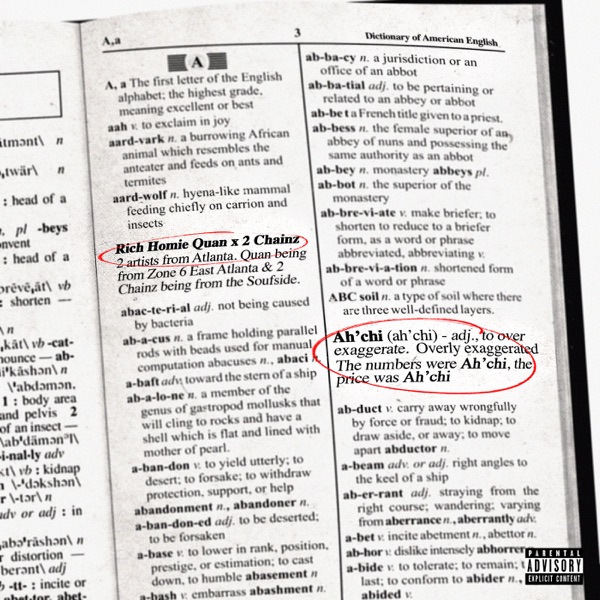 Ah'chi (feat. 2 Chainz) - Single album cover