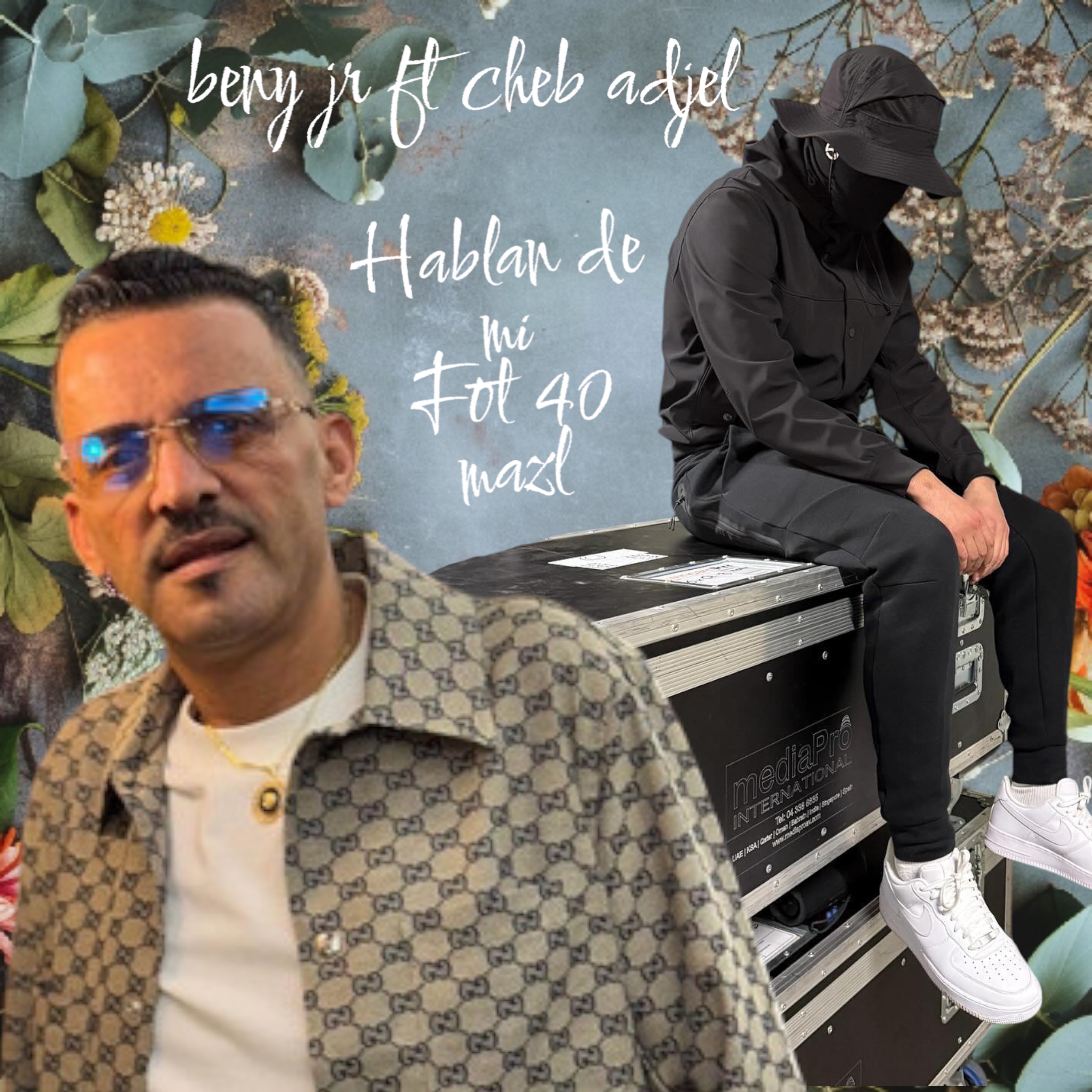 Hablan de Mí (feat. Cheb Adjel) - Single album cover