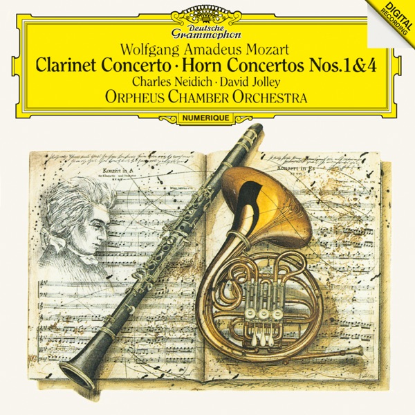 Mozart: Clarinet Concerto in A K. 622 & Horn Concertos Nos.1 K. 412 & 4 K. 495 album cover