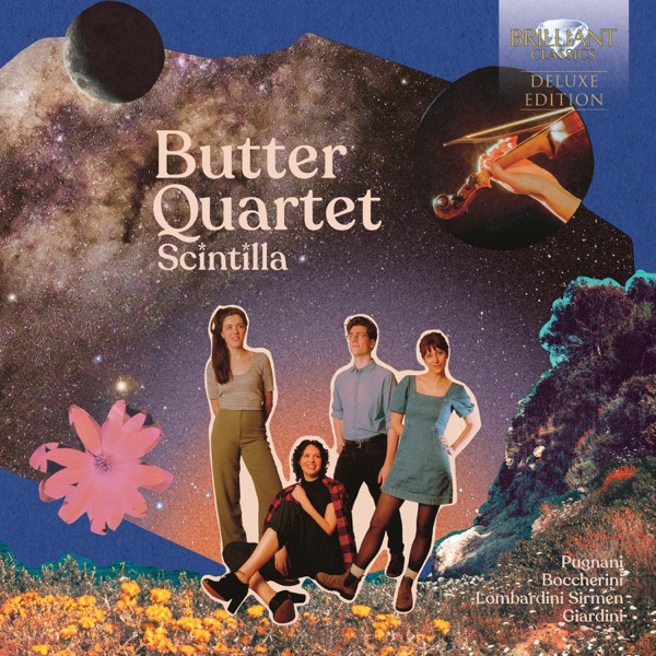 Scintilla: Early Italian String Quartets (DeLuxe) album cover