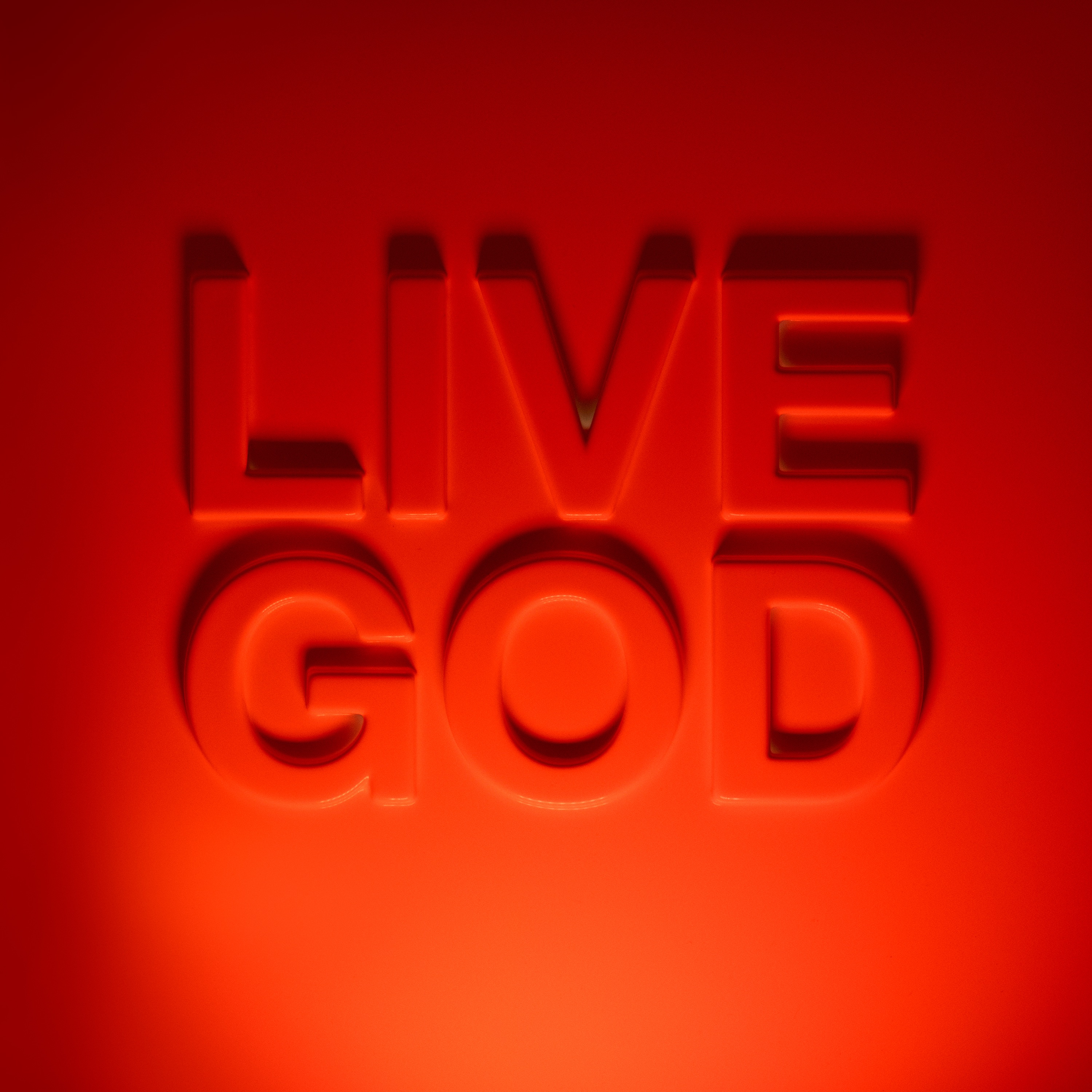 Live God album cover