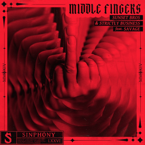 Middle Fingers (feat. Savage) - Single album cover