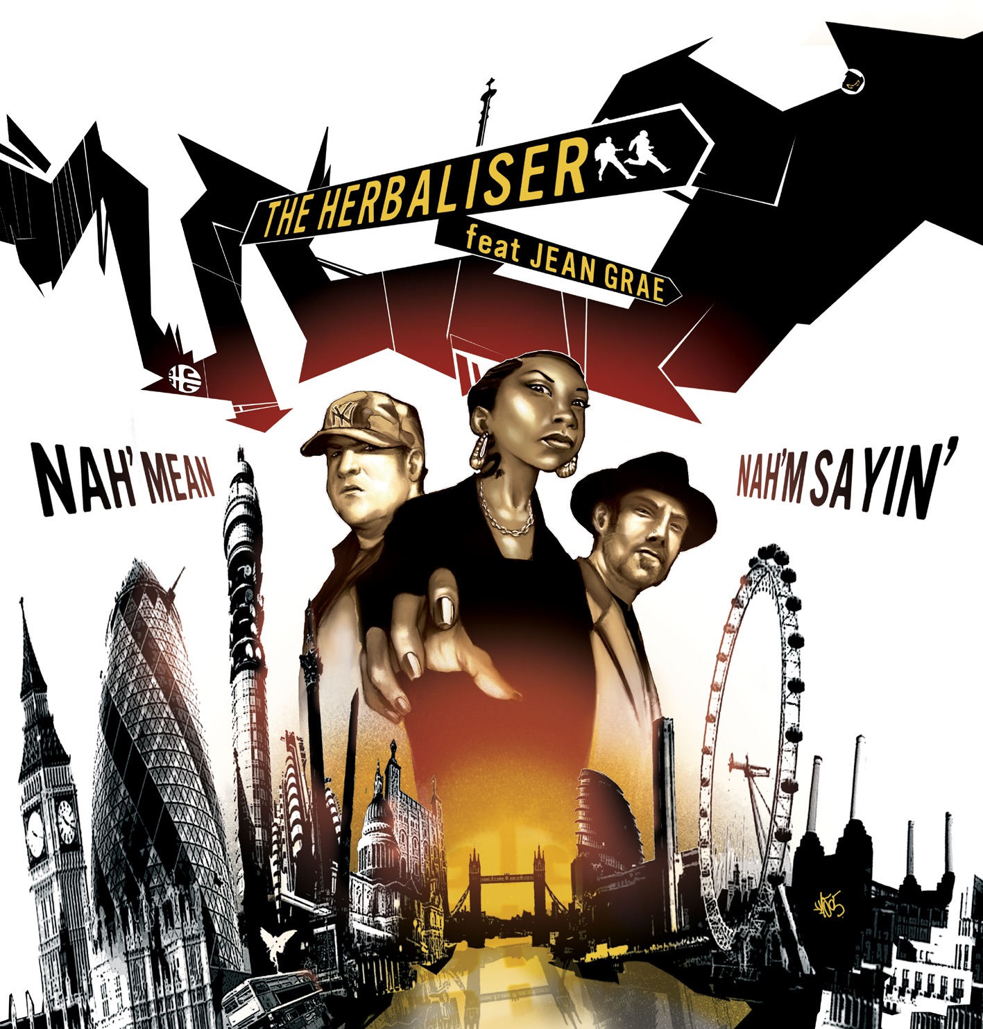 Nah Mean Nah'm Saying / Gadget Funk - Single album cover