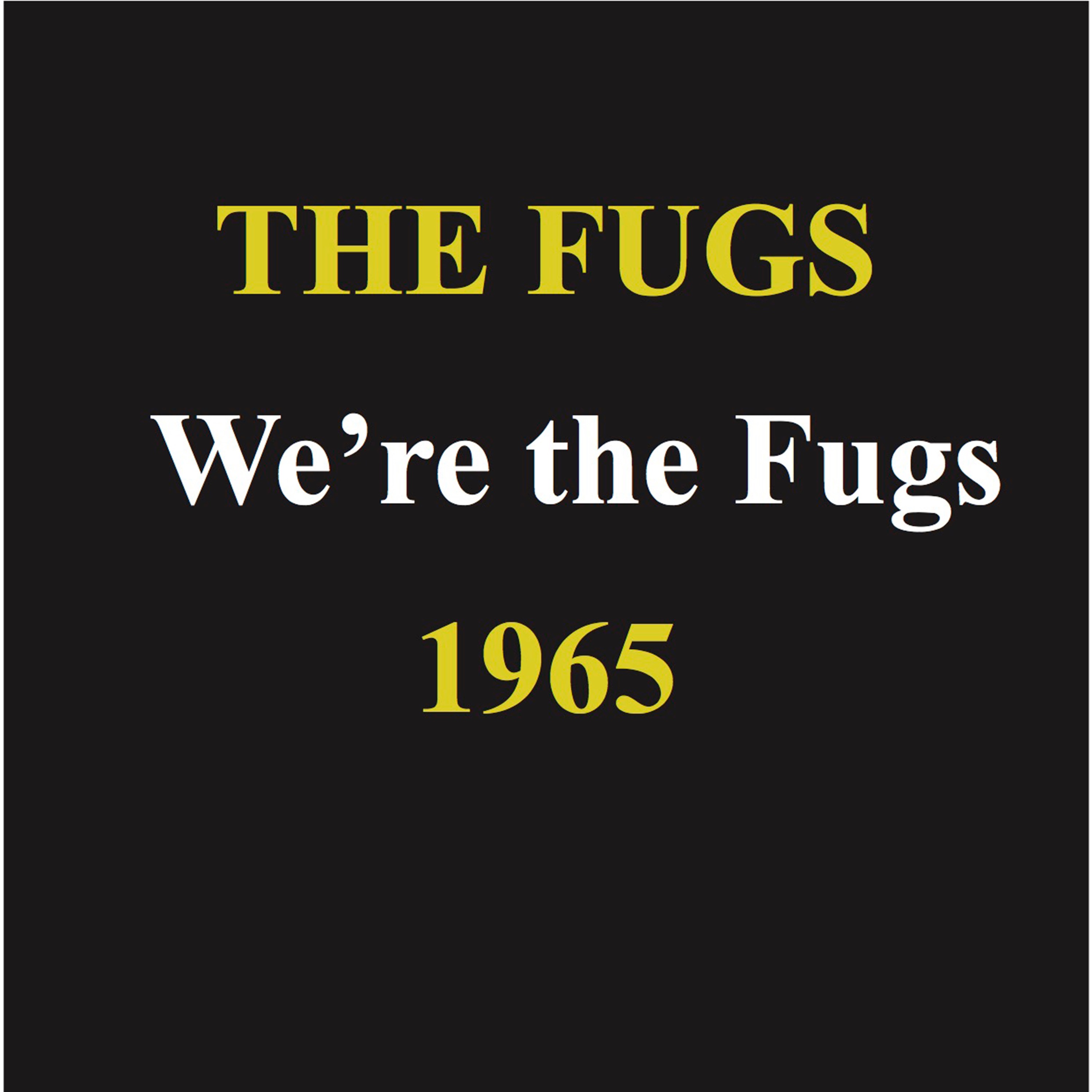 We're the Fugs album cover