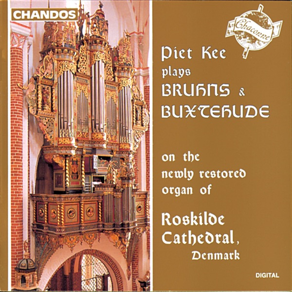 Piet Kee Plays Bruhns & Buxtehude Organ Works album cover