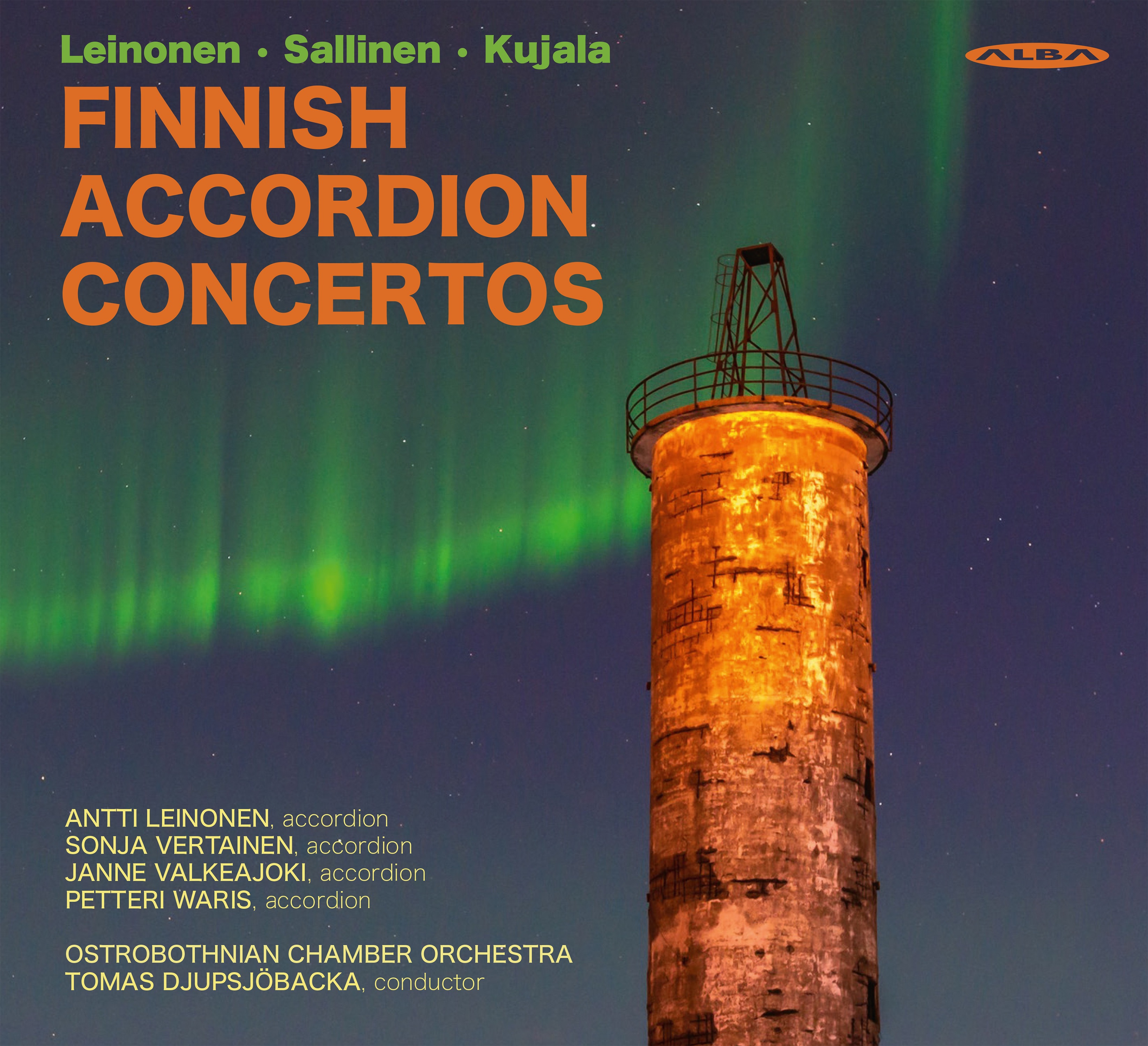 Finnish Accordion Concertos album cover