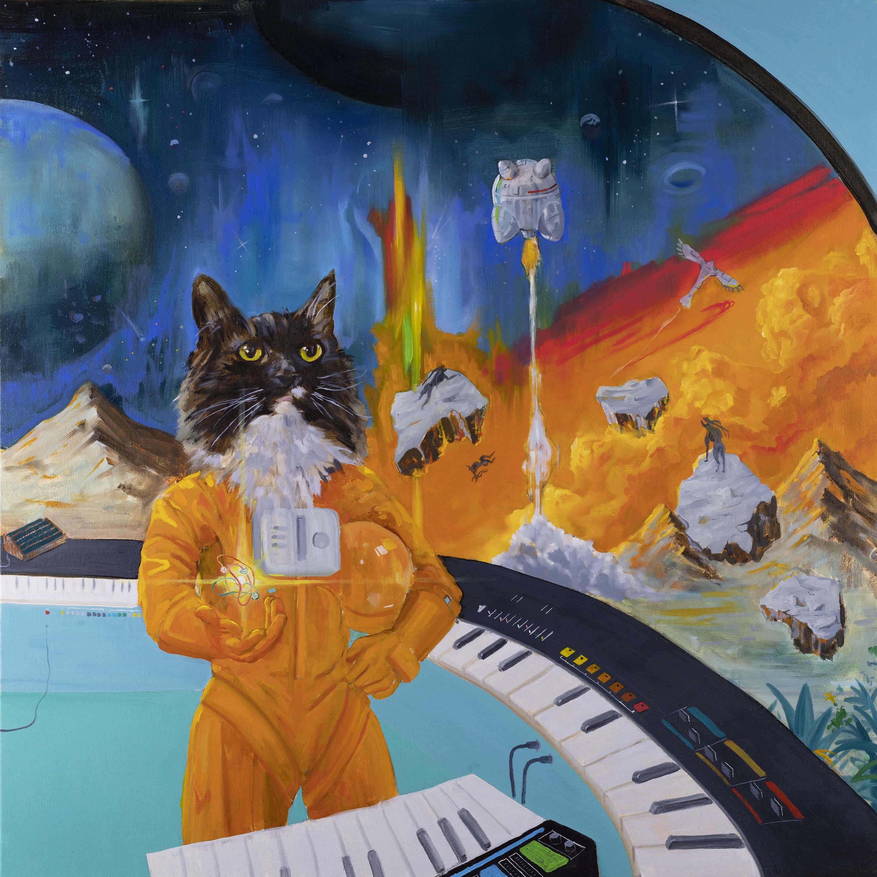 Gina the Synth Cat album cover
