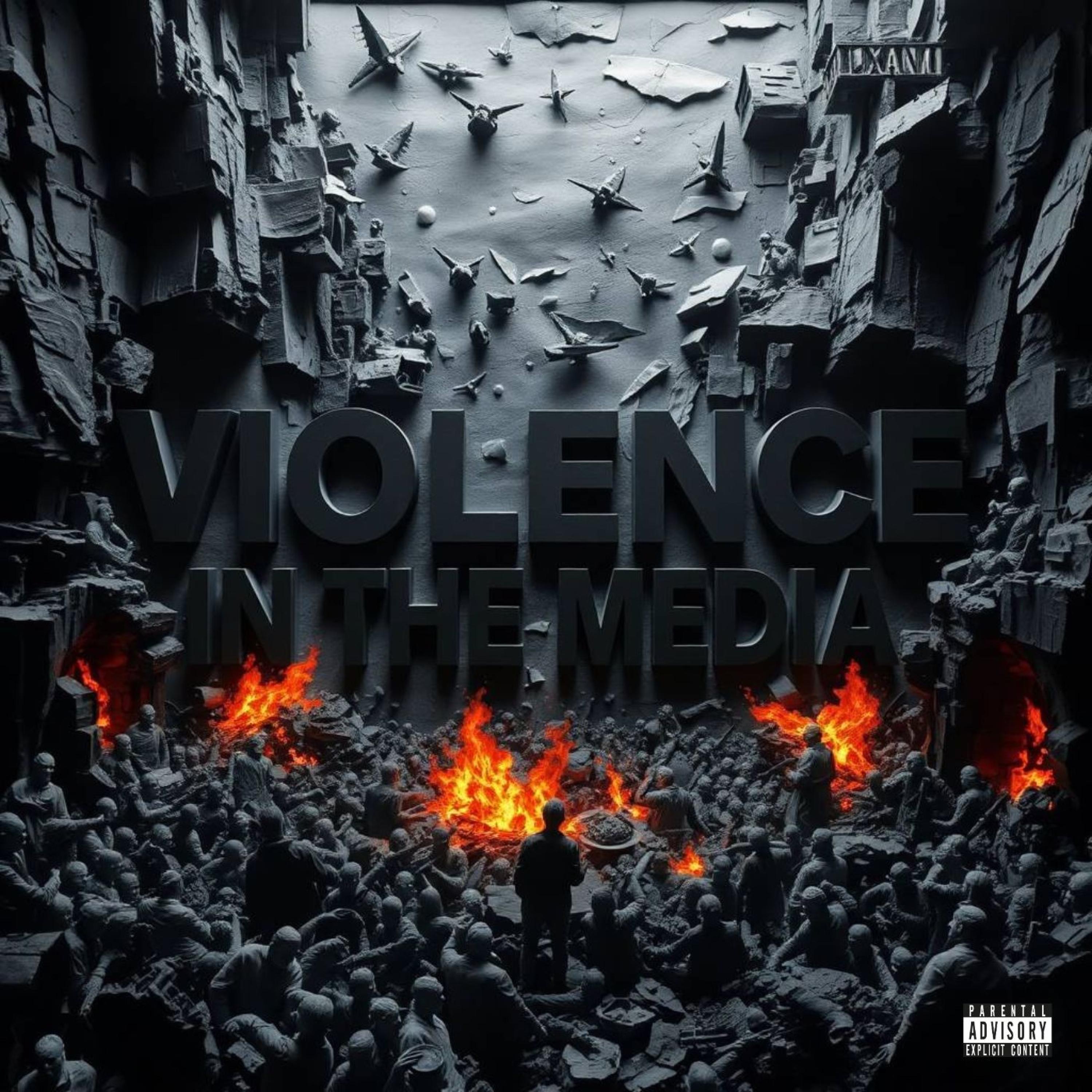 Violence In The Media 4 (feat. Fashawn & Ramses) album cover