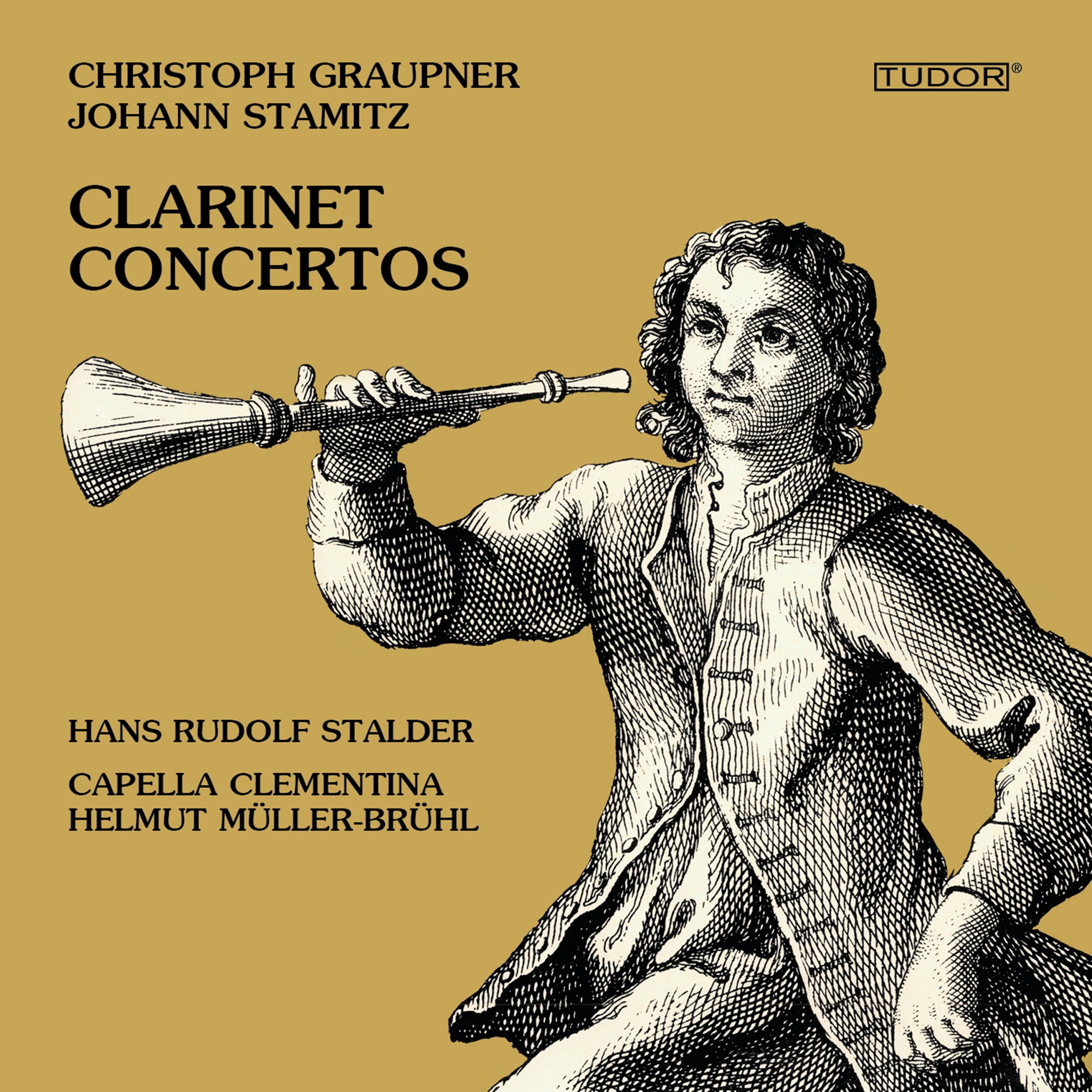 Graupner & Stamitz: Clarinet Concertos album cover