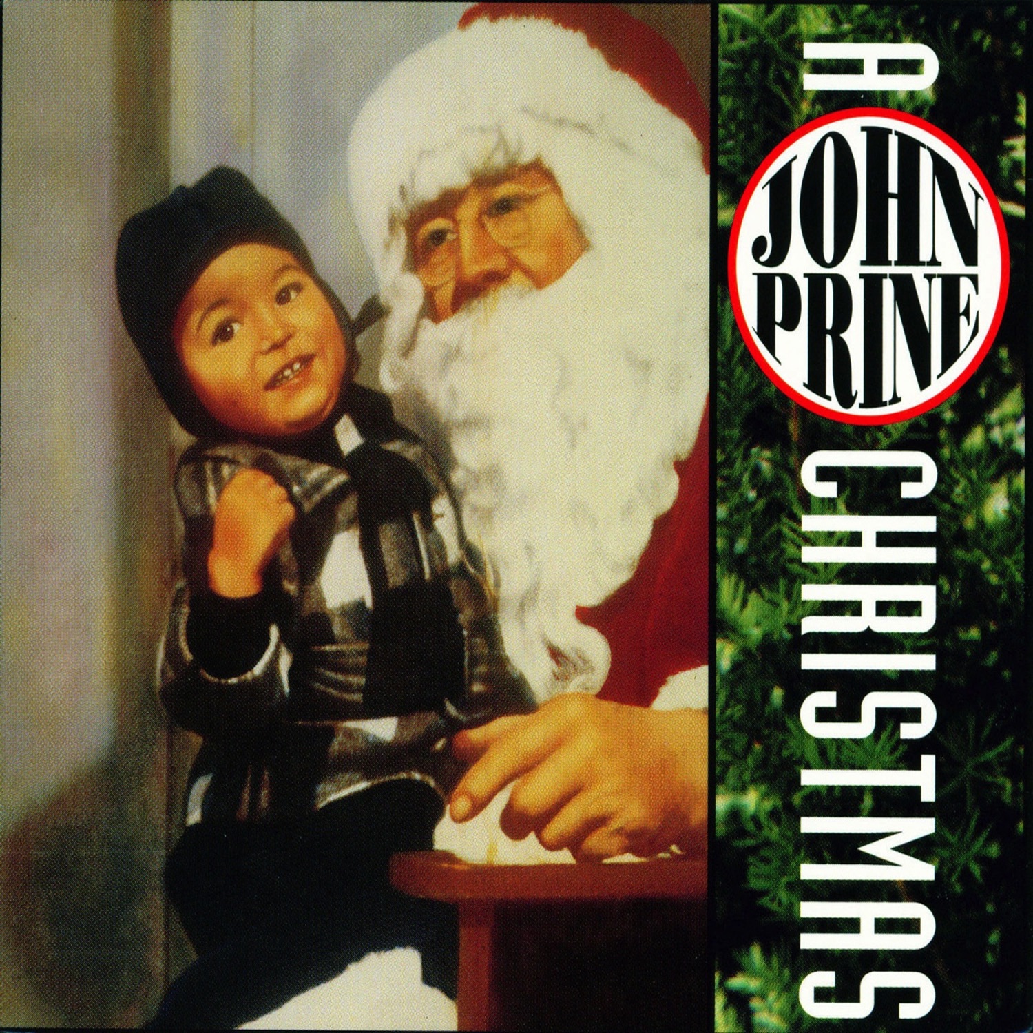 A John Prine Christmas album cover