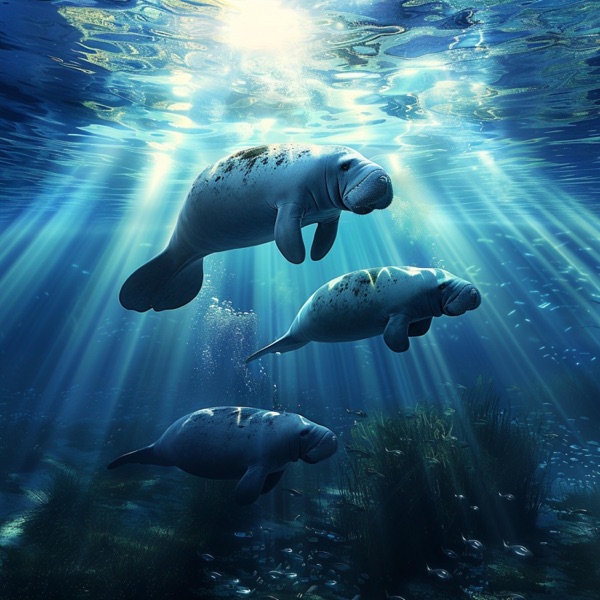 Music for Manatees - EP album cover