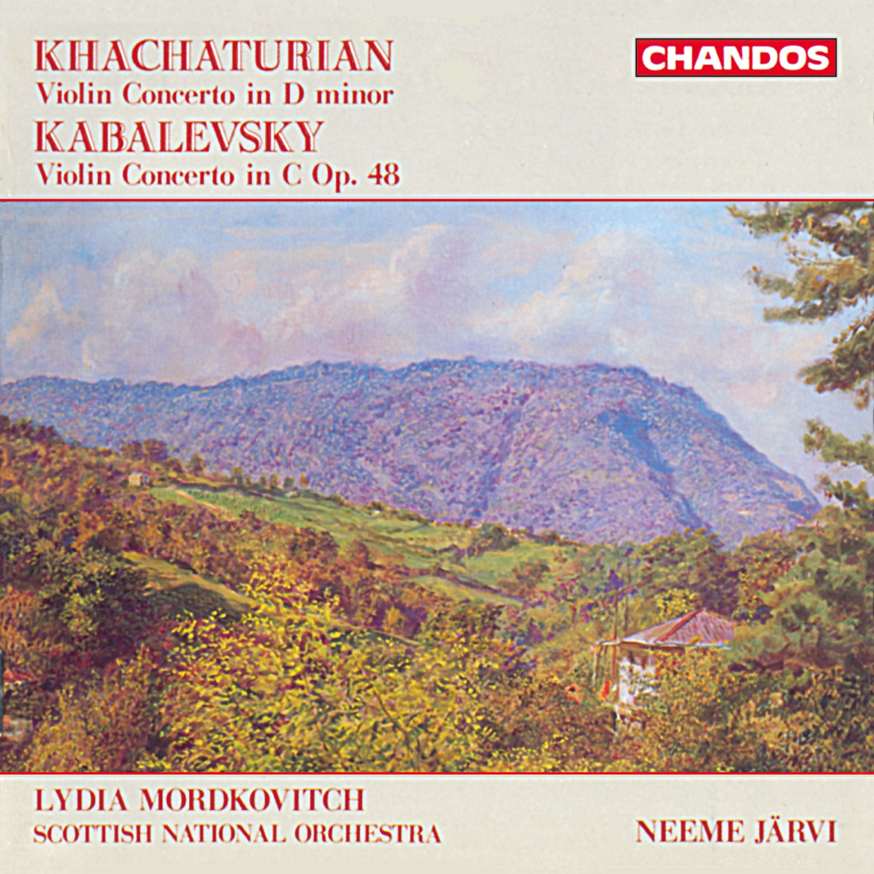 Kabalevsky: Violin Concerto in C Major - Khachaturian: Violin Concerto in D Minor album cover