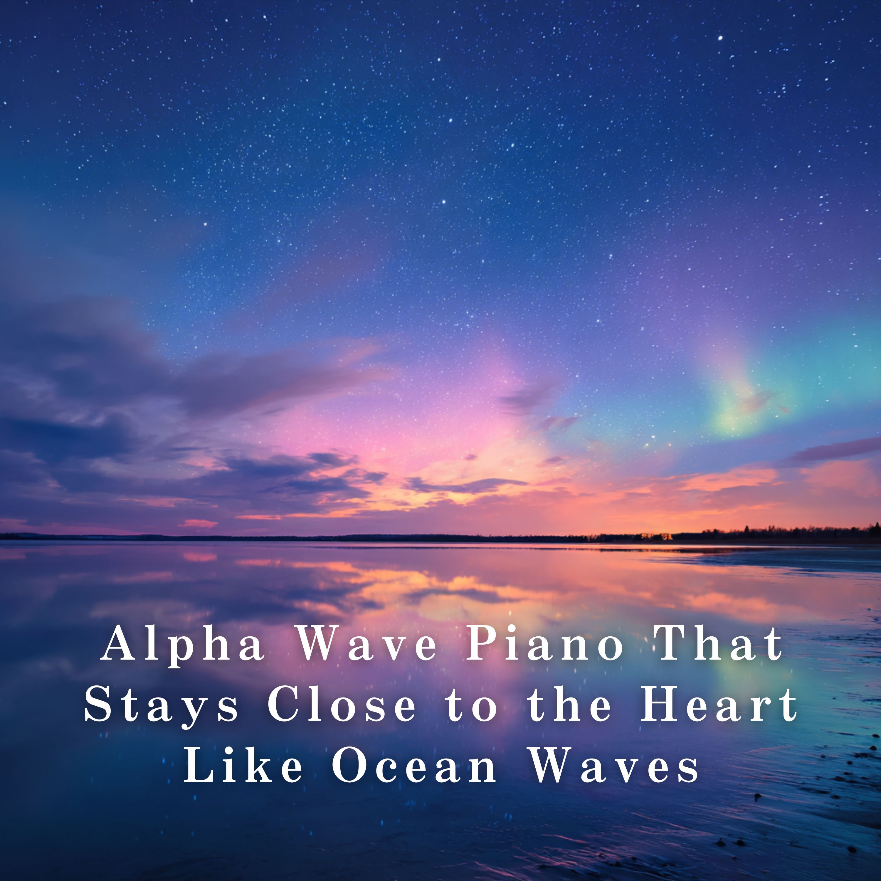 Alpha Wave Piano That Stays Close to the Heart Like Ocean Waves album cover