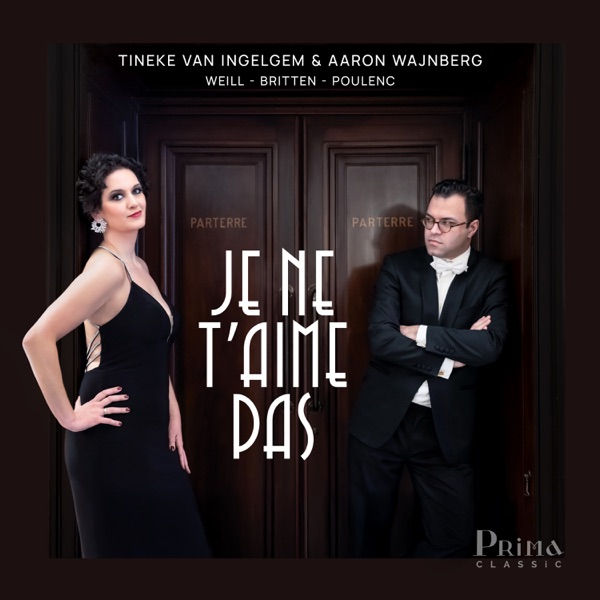 Je ne t'aime pas album cover