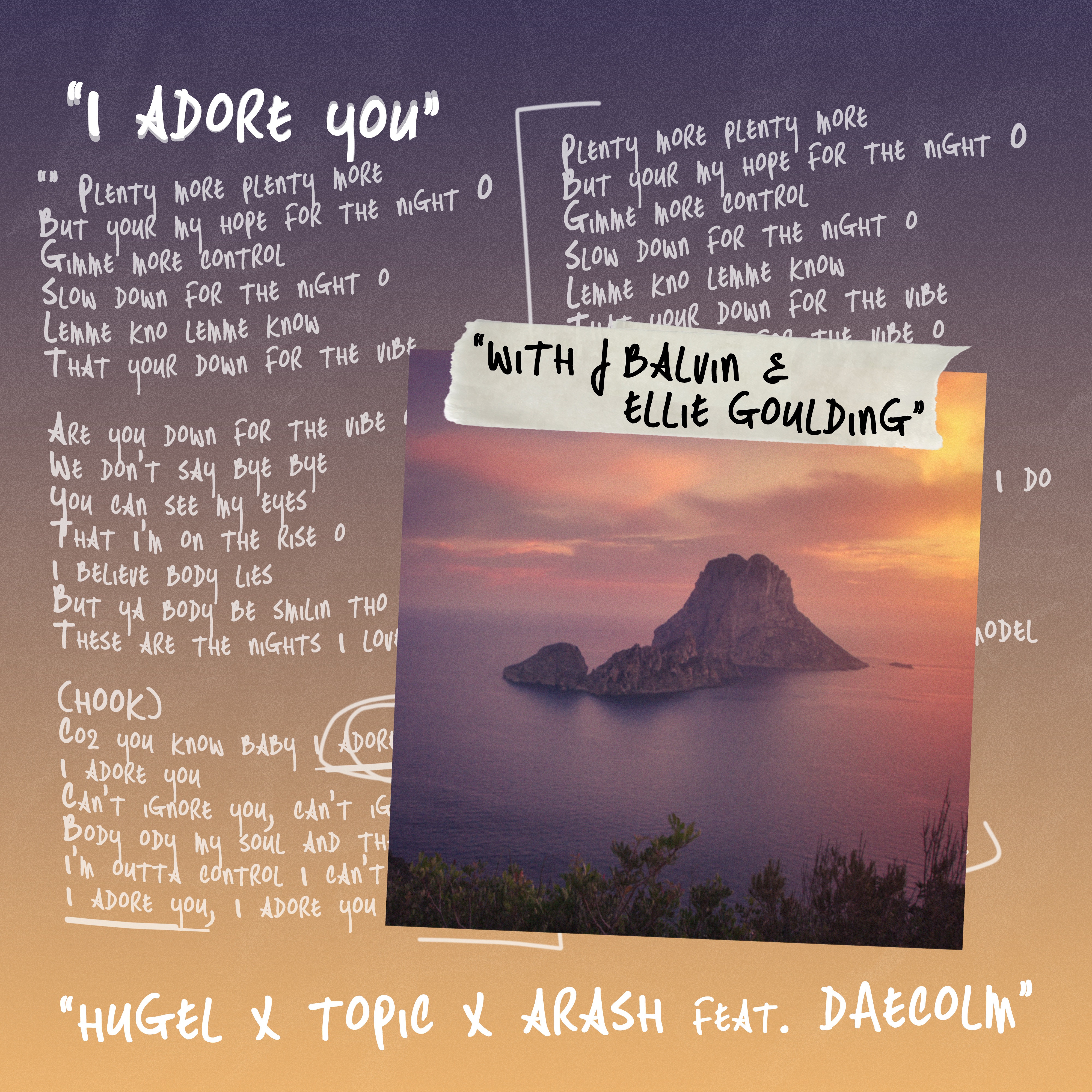 I Adore You (feat. Topic, Arash & Daecolm) - Single album cover