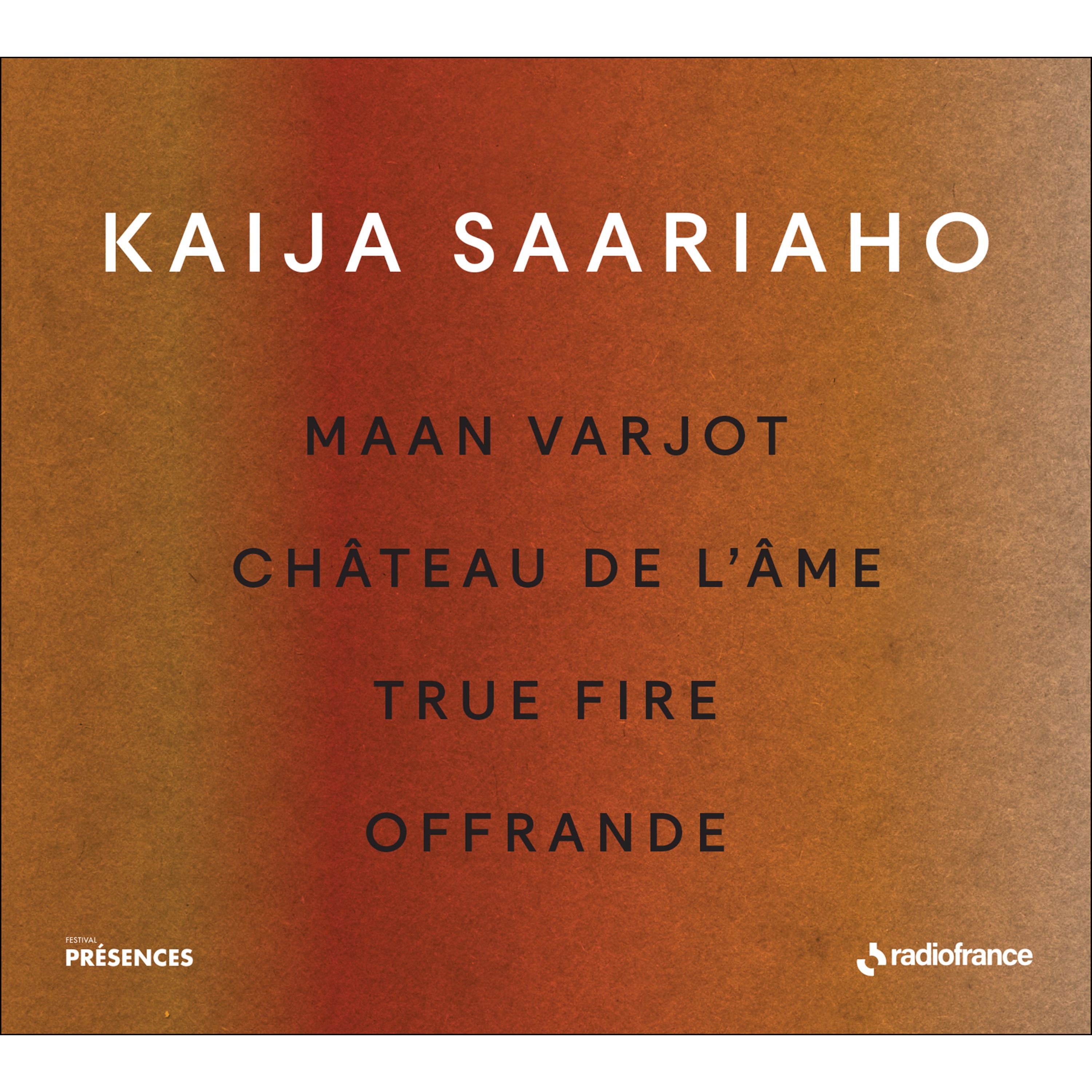 Présences - Kaija Saariaho album cover