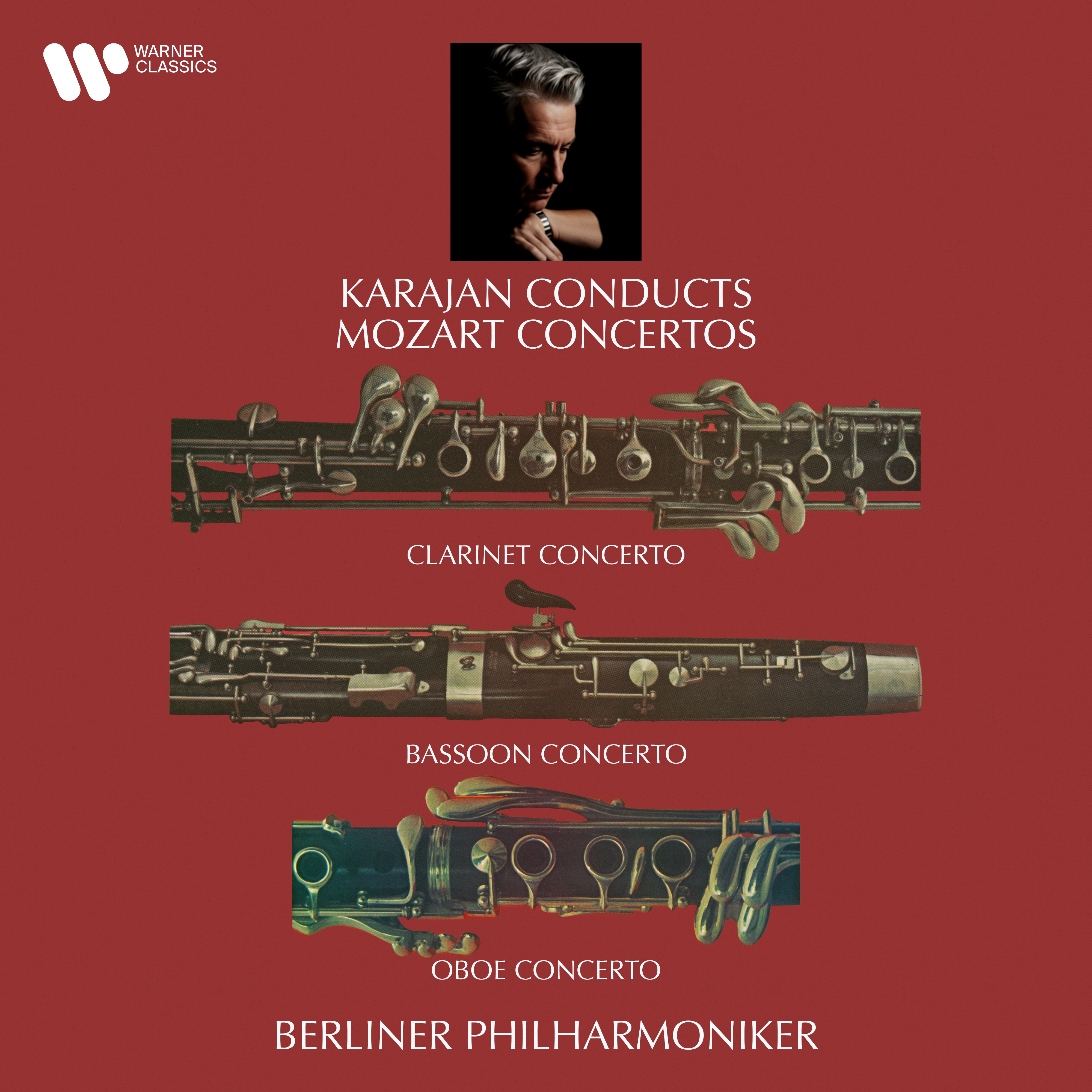 Mozart: Clarinet Concerto, Bassoon Concerto & Oboe Concerto album cover
