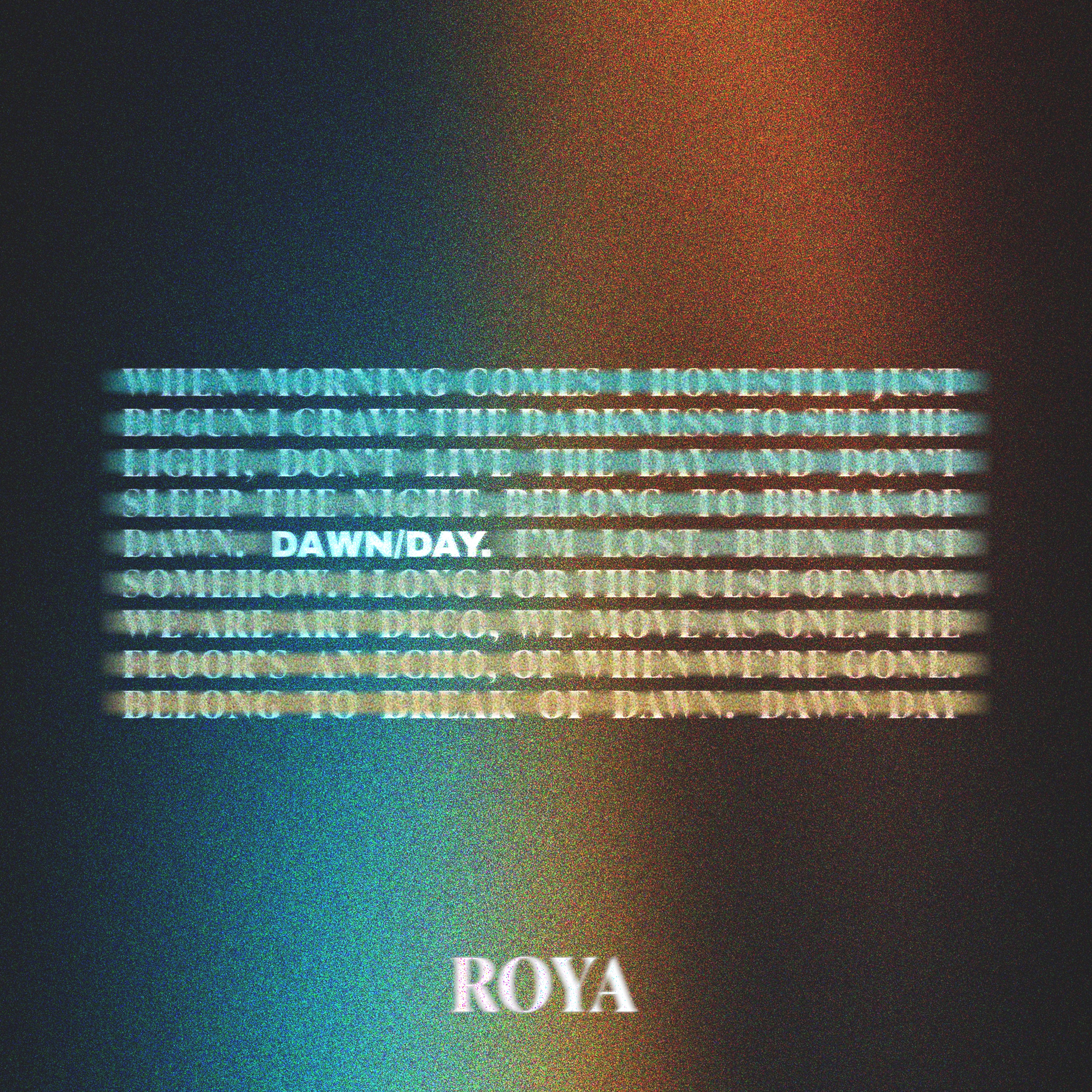 Dawn/Day - Single album cover