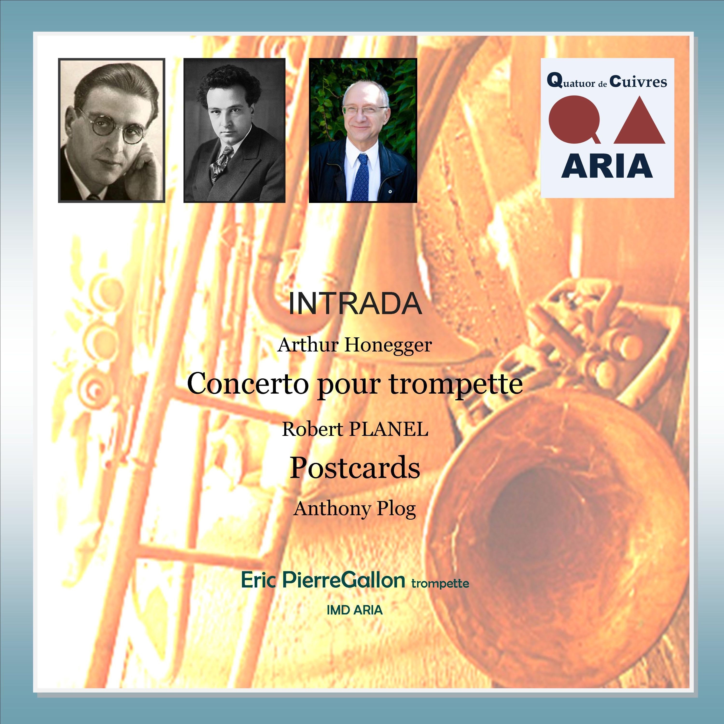 Intrada (feat. Quatuor de cuivres ARIA) - EP album cover