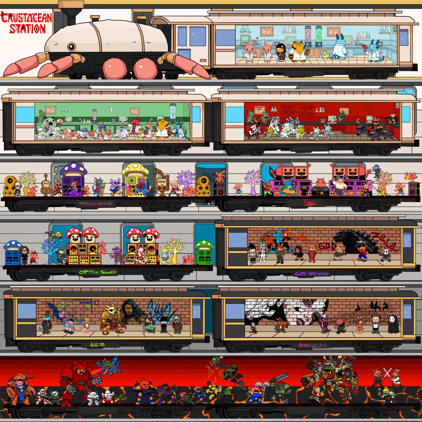 Crustacean Station - EP album cover