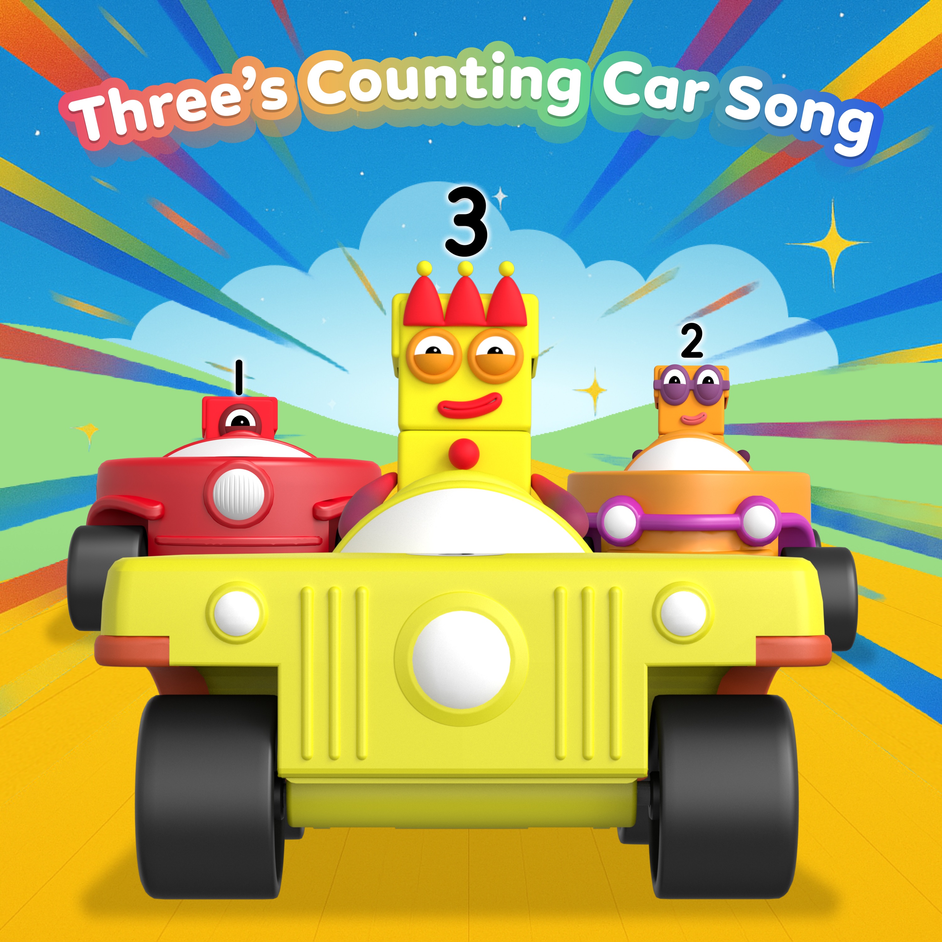 Three's Counting Car Song - Single album cover