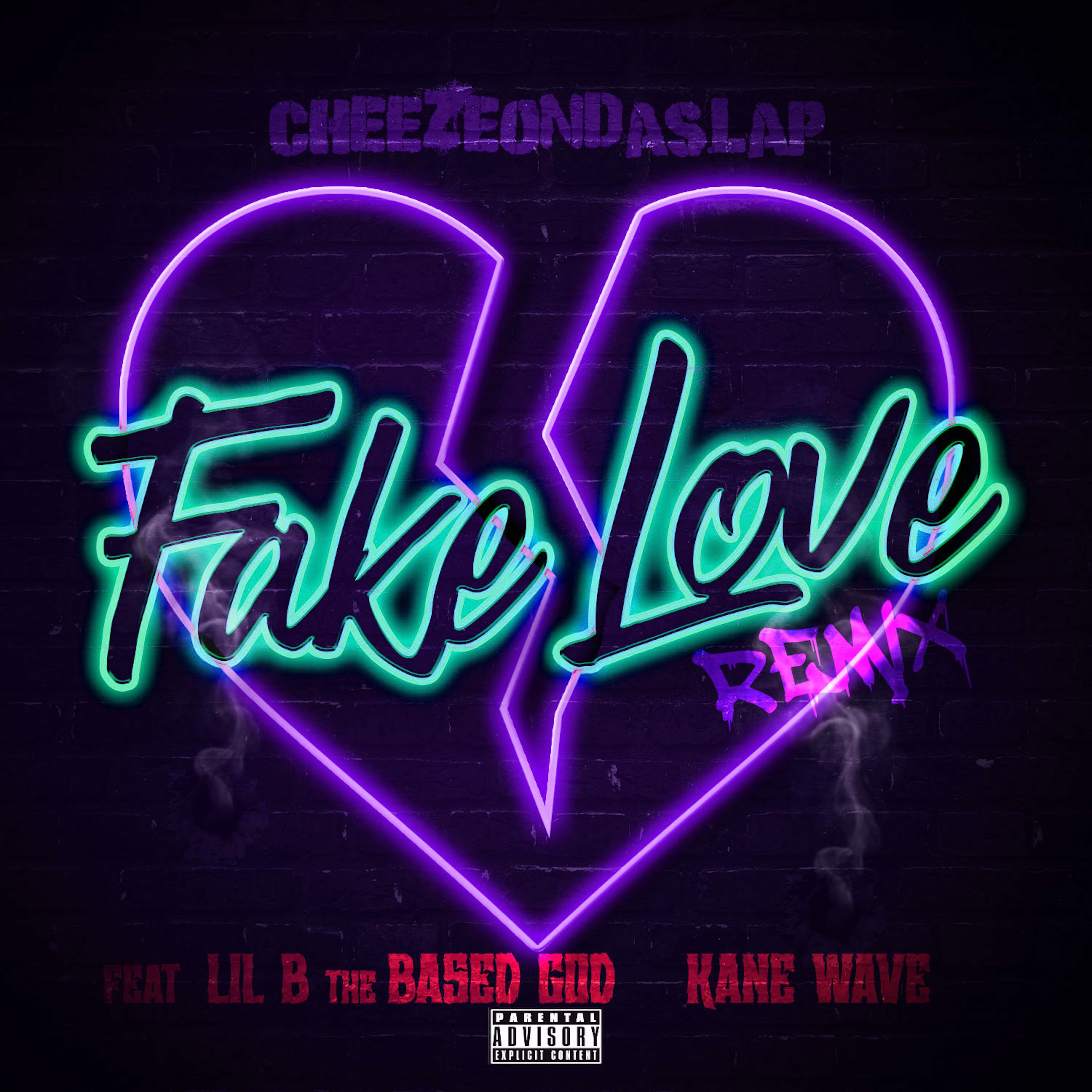 Fake Love (Remix) [feat. Lil B & Kane Wave] - Single album cover
