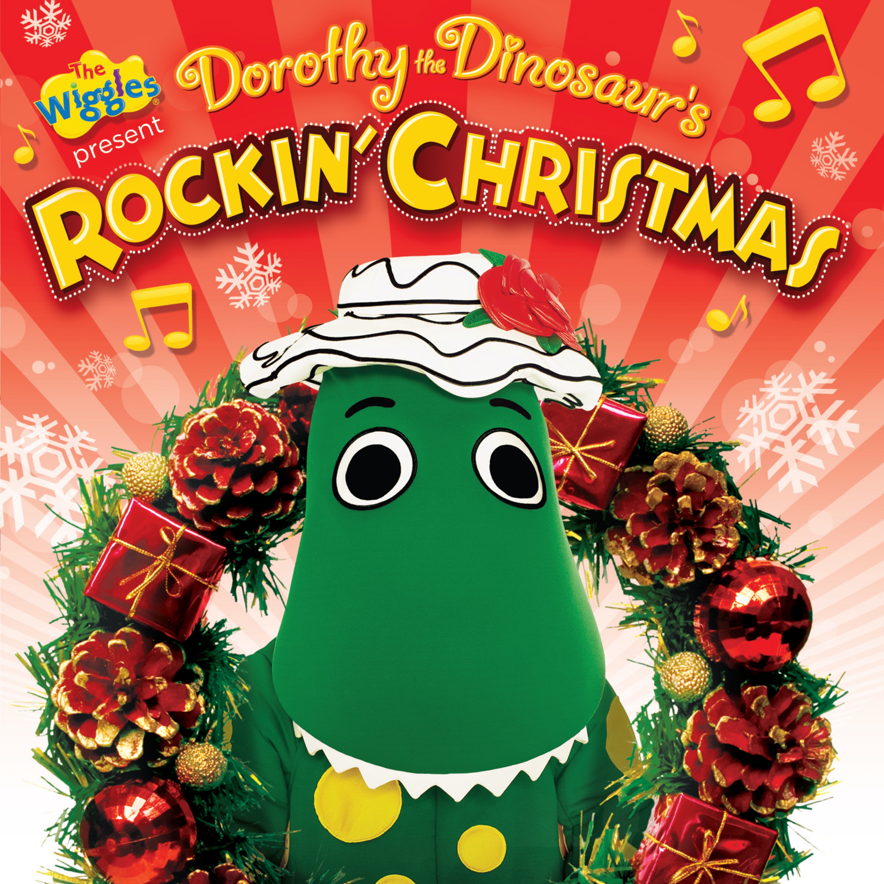 Dorothy the Dinosaur's Rockin' Christmas album cover