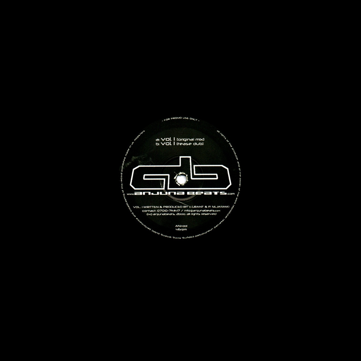 Volume One - Single album cover