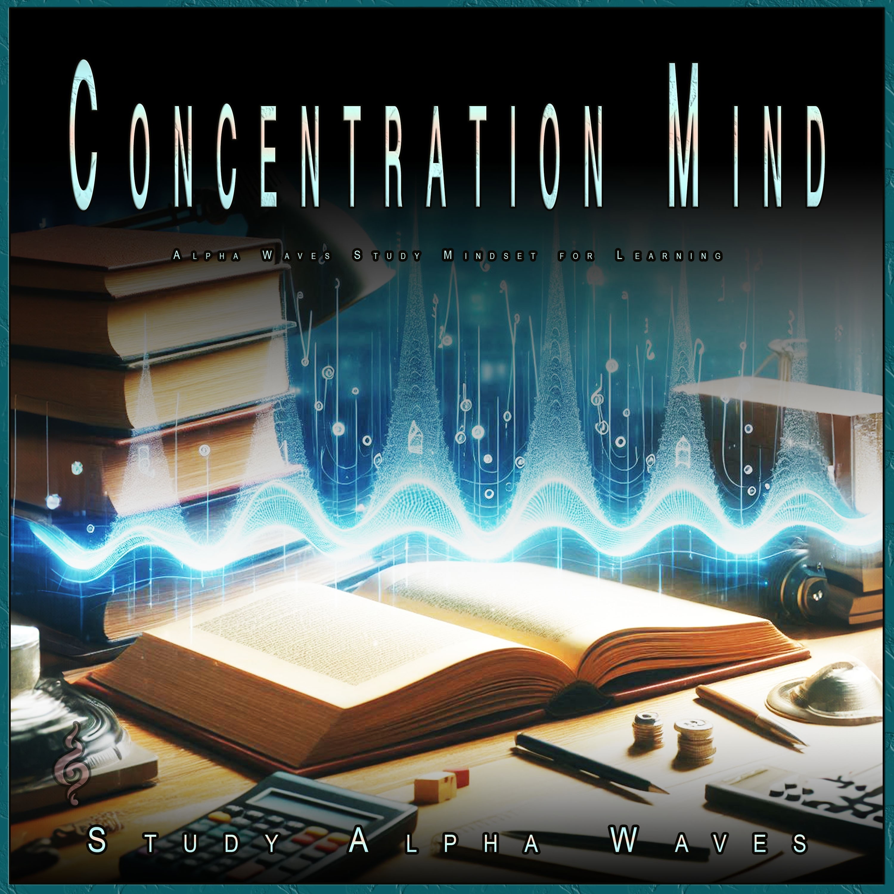 Concentration Mind: Alpha Waves Study Mindset for Learning album cover