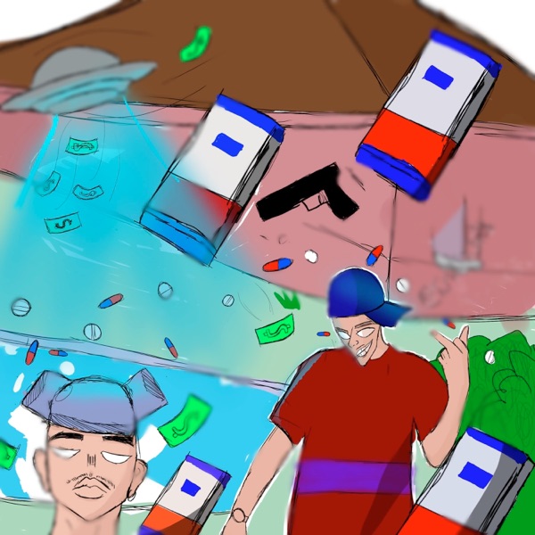 Com Meu Bando (feat. Brocasito) - Single album cover