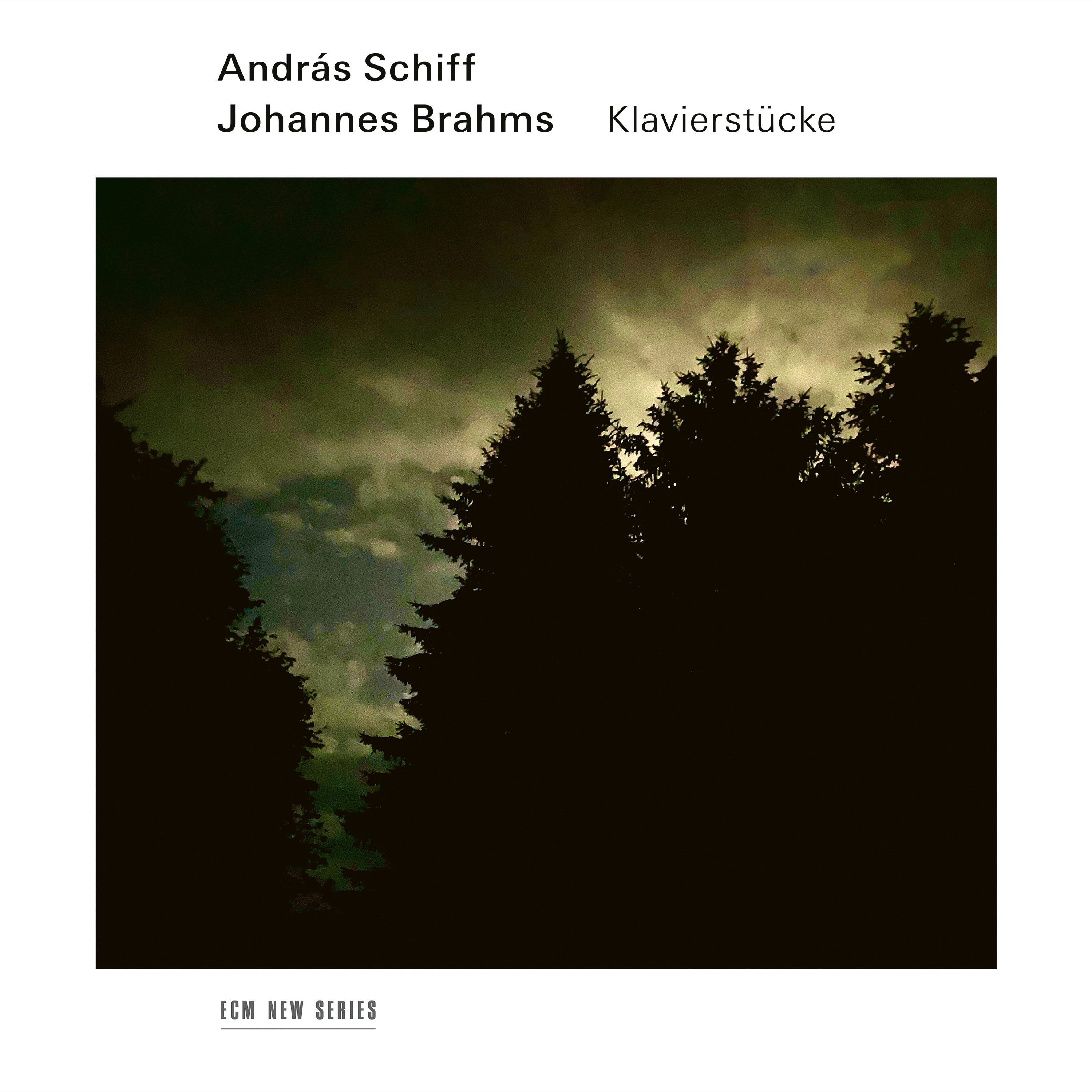 Johannes Brahms: Klavierstücke album cover