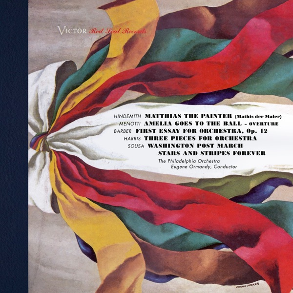 Hindemith: Mathis der Maler - Harris: 3 Pieces for Orchestra - Menotti: Amelia Goes to the Ball Over album cover