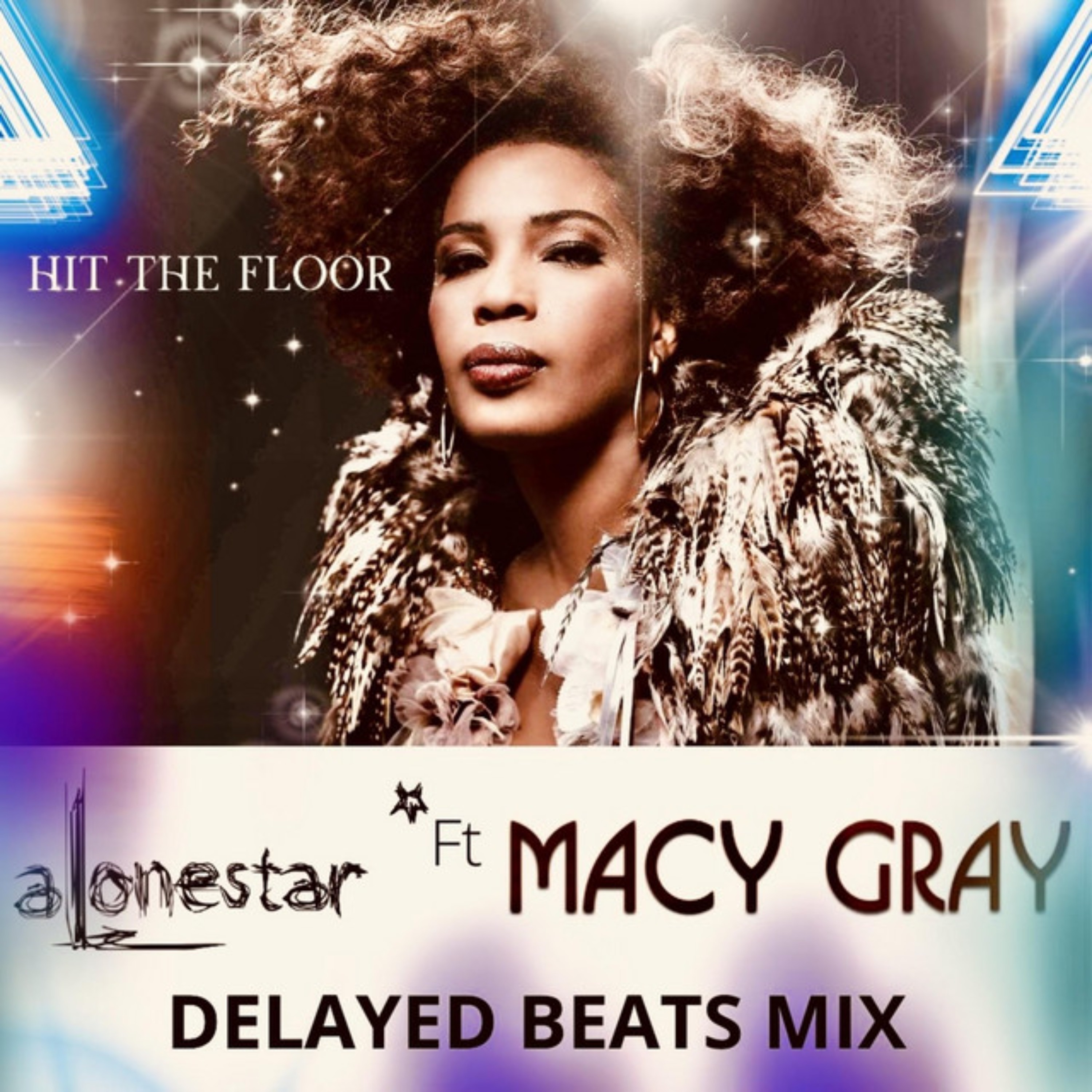 Hit The Floor (Delayed Beats Remix) [feat. Macy Gray & Jethro Sheeran] - Single album cover