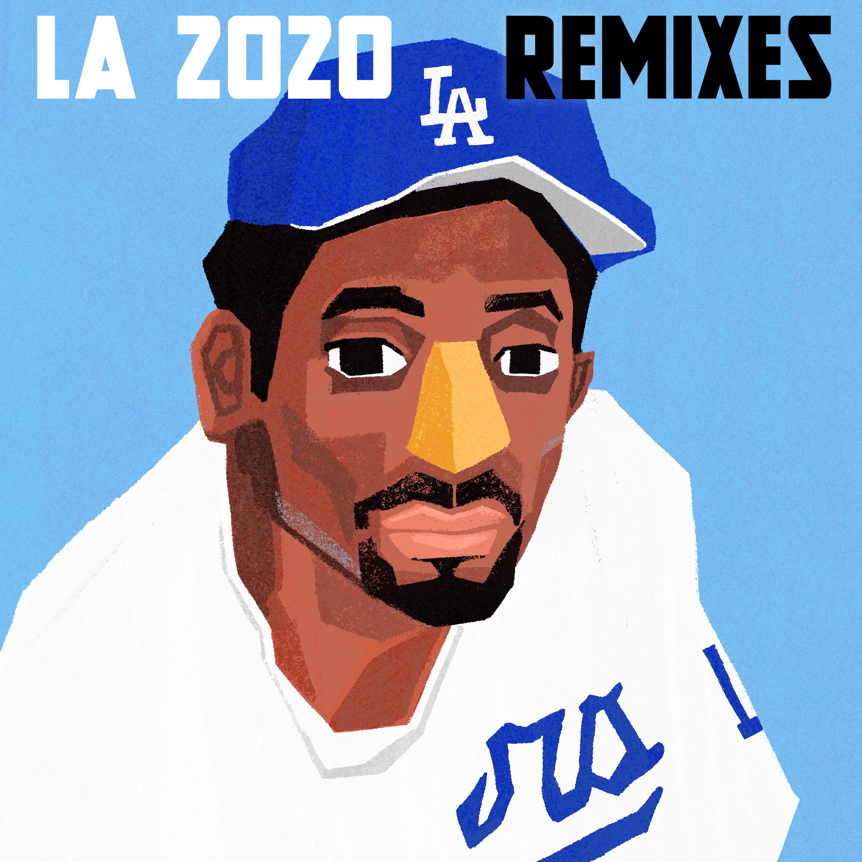 LA 2020 Remixes - Single album cover