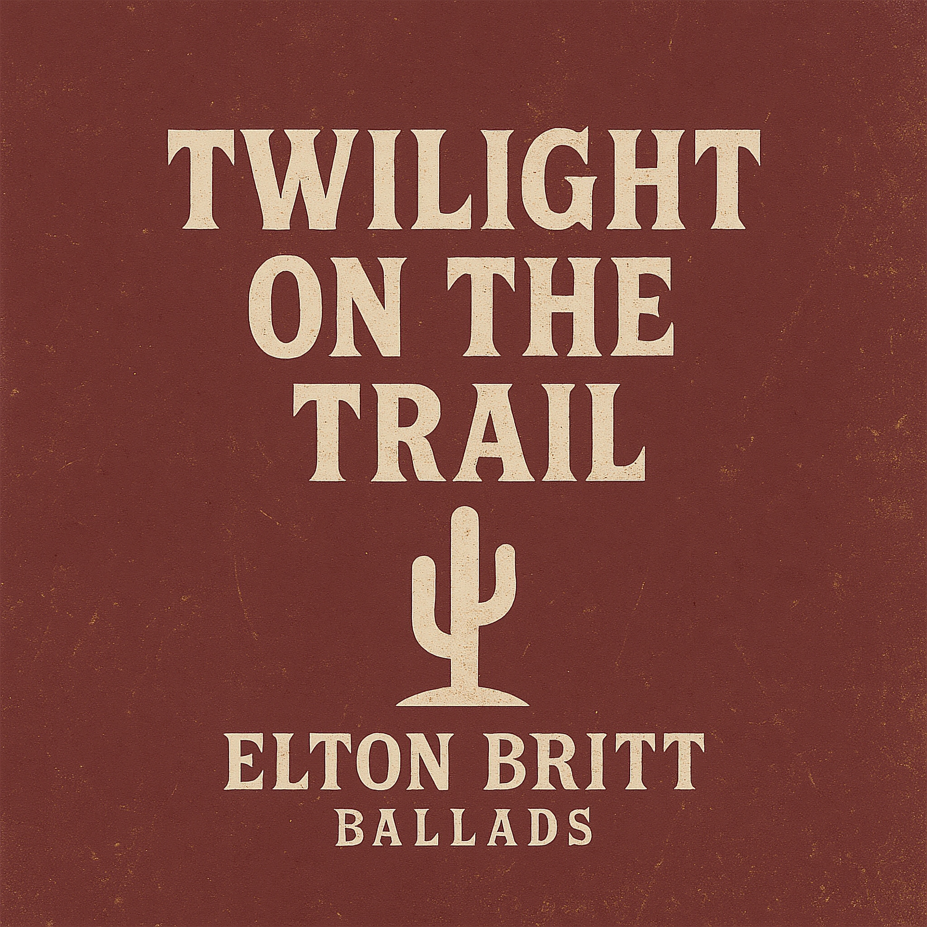 Twilight on the Trail - Elton Britt Ballads album cover