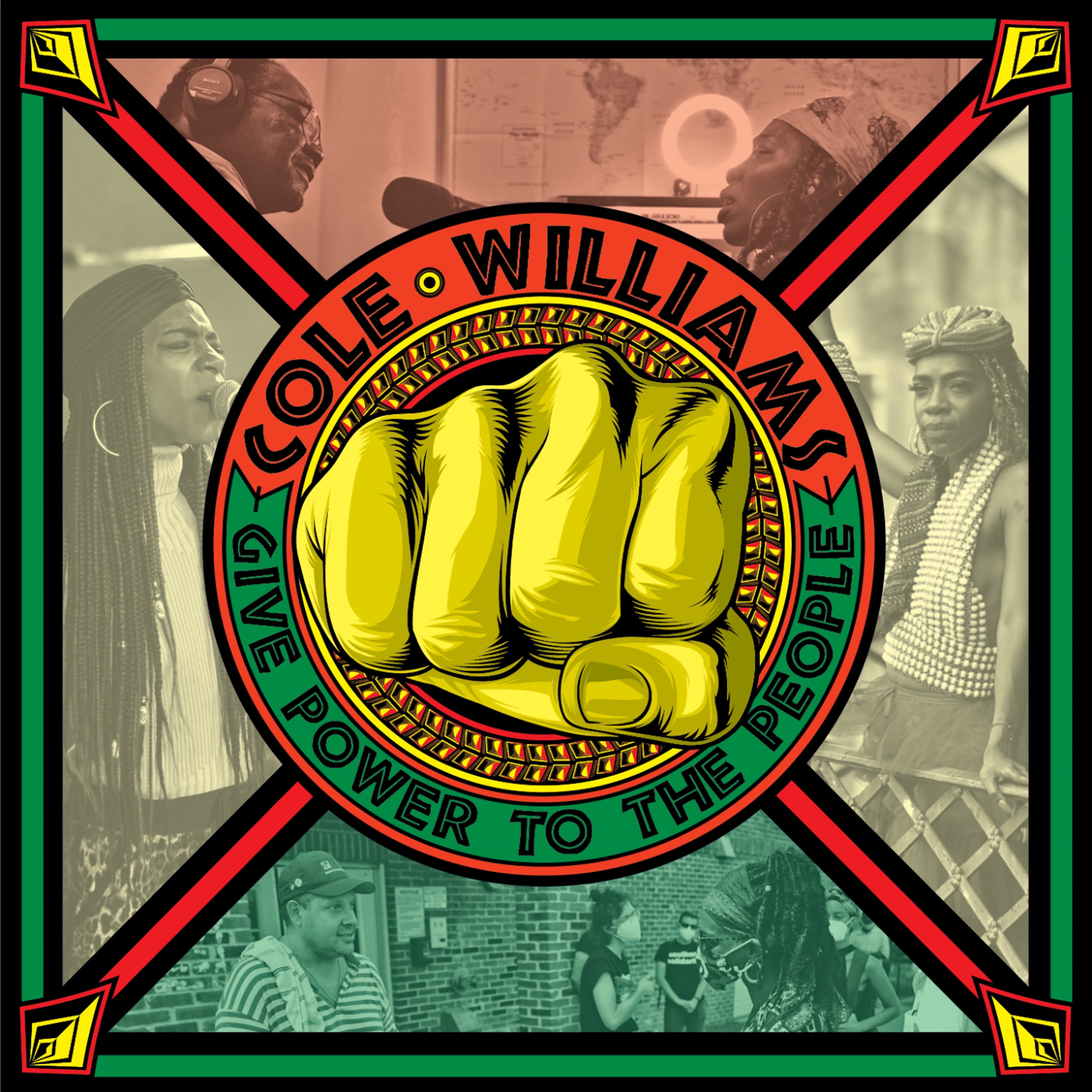 Give Power To The People (Live) album cover