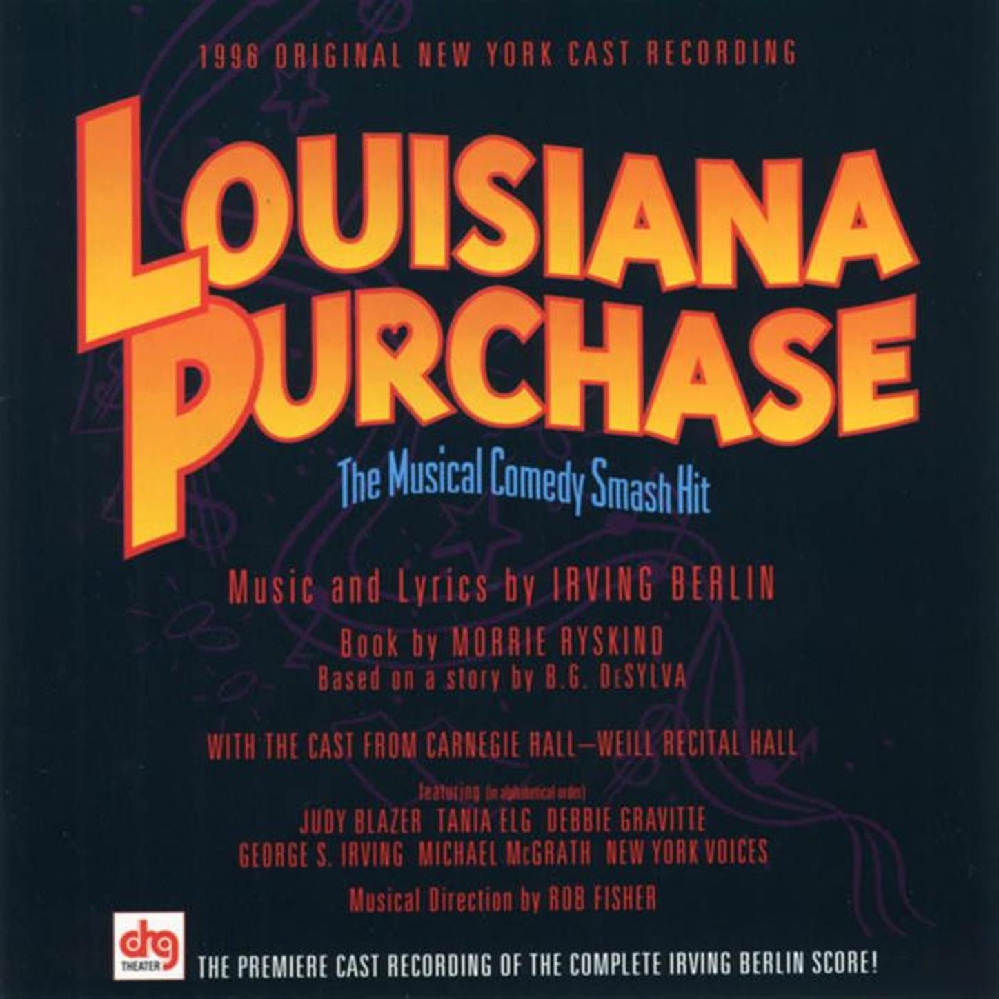 Louisiana Purchase (1996 Original New York Cast Recording) album cover