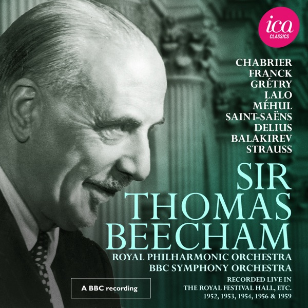 Works of Chabrier, Franck, Grétry, Lalo, Méhul, Saint-Saëns, Delius, Balakirev & Strauss (Live) album cover