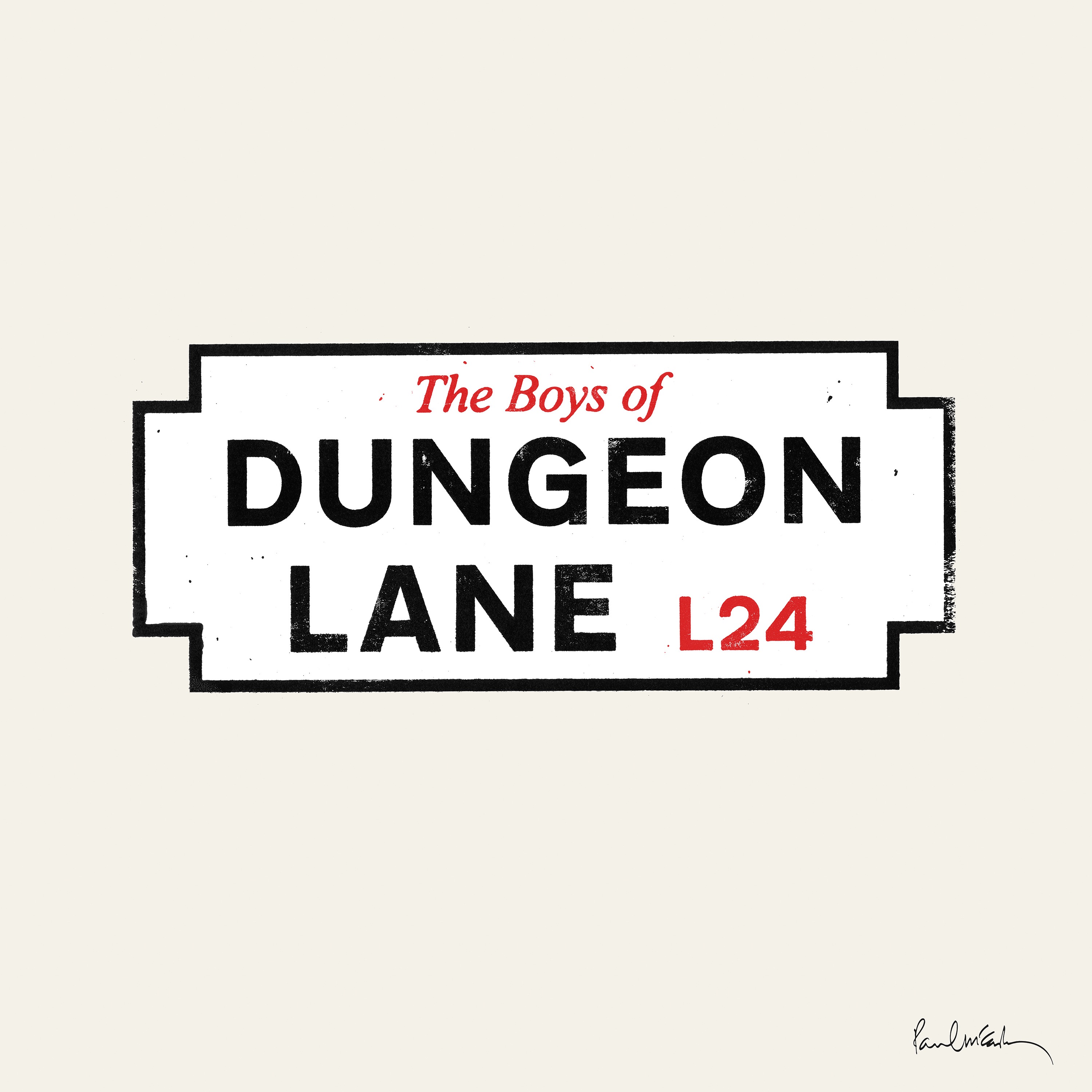 The Boys of Dungeon Lane album cover